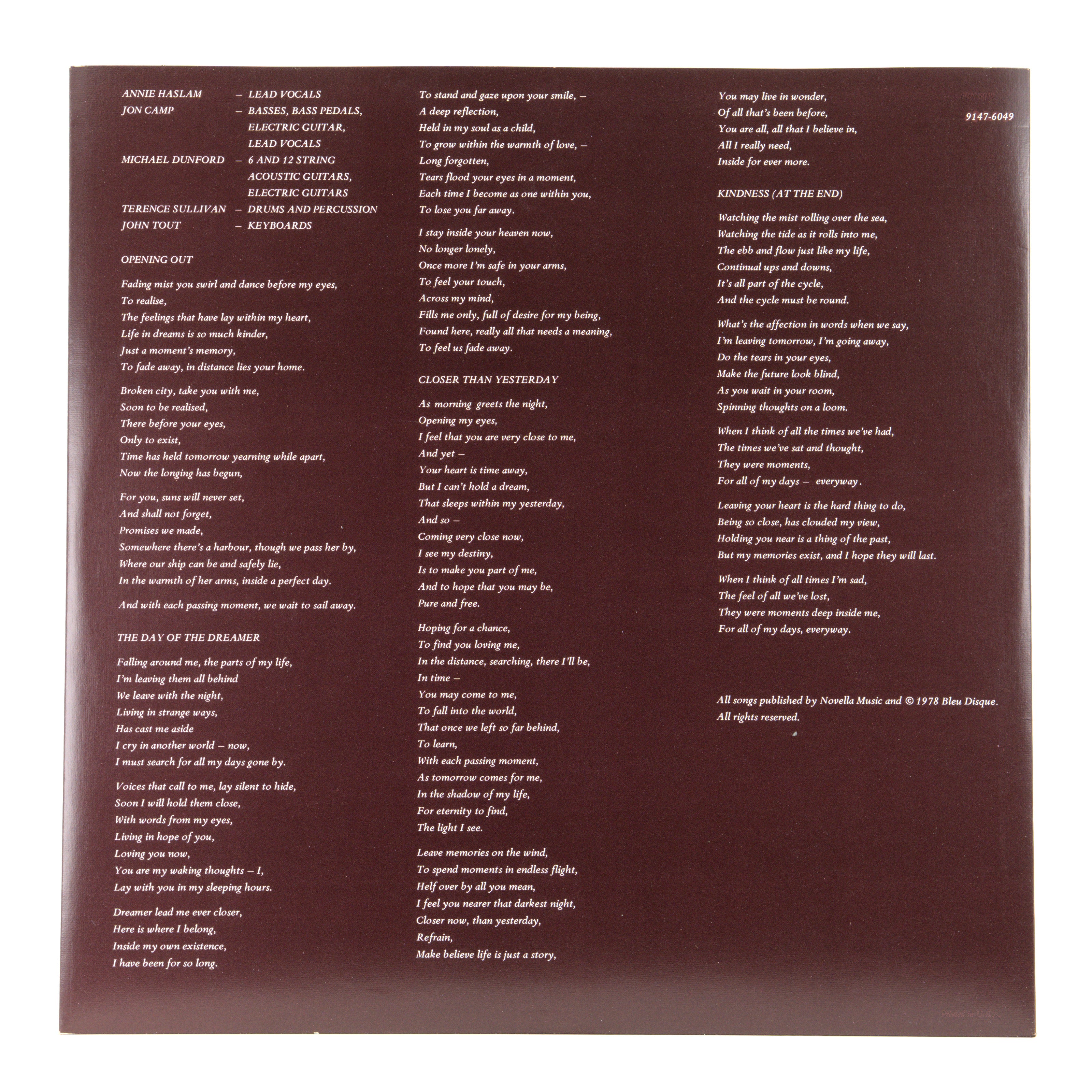 Back cover