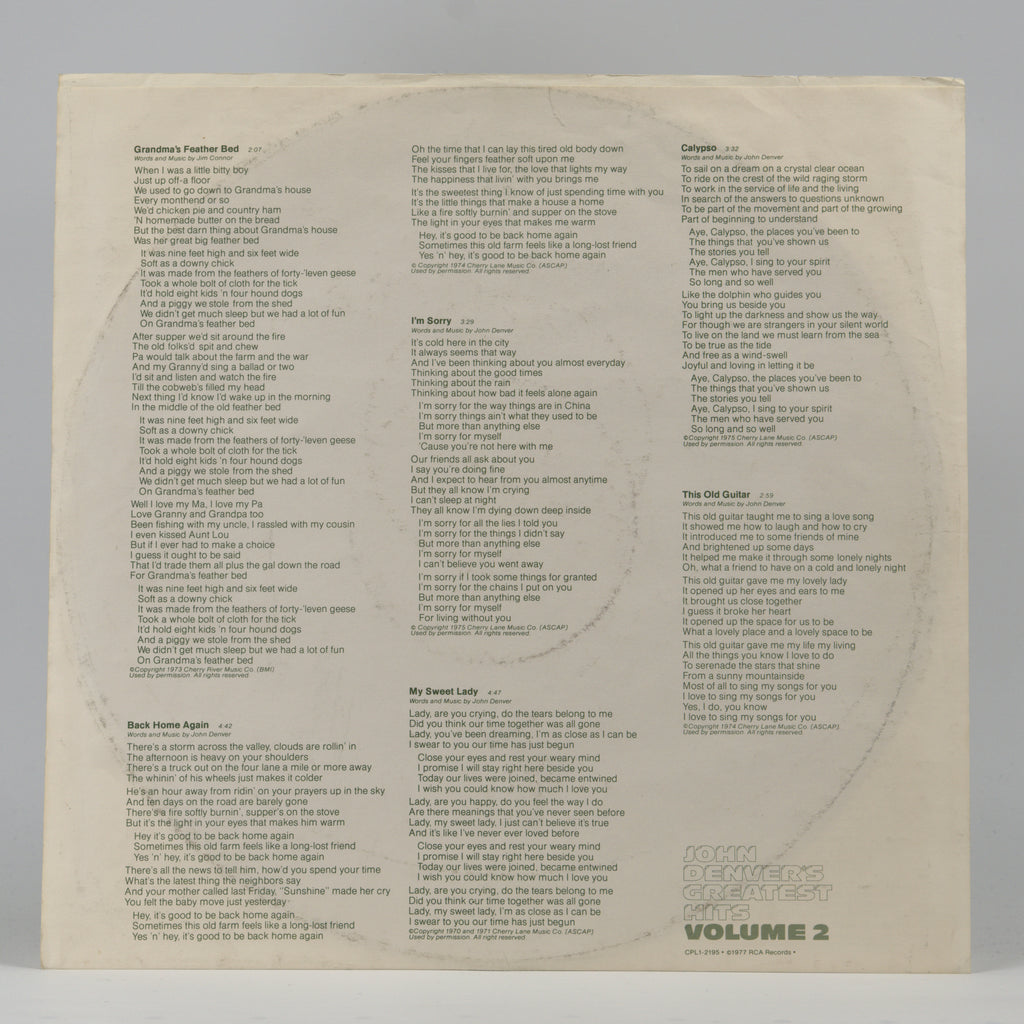 Back cover