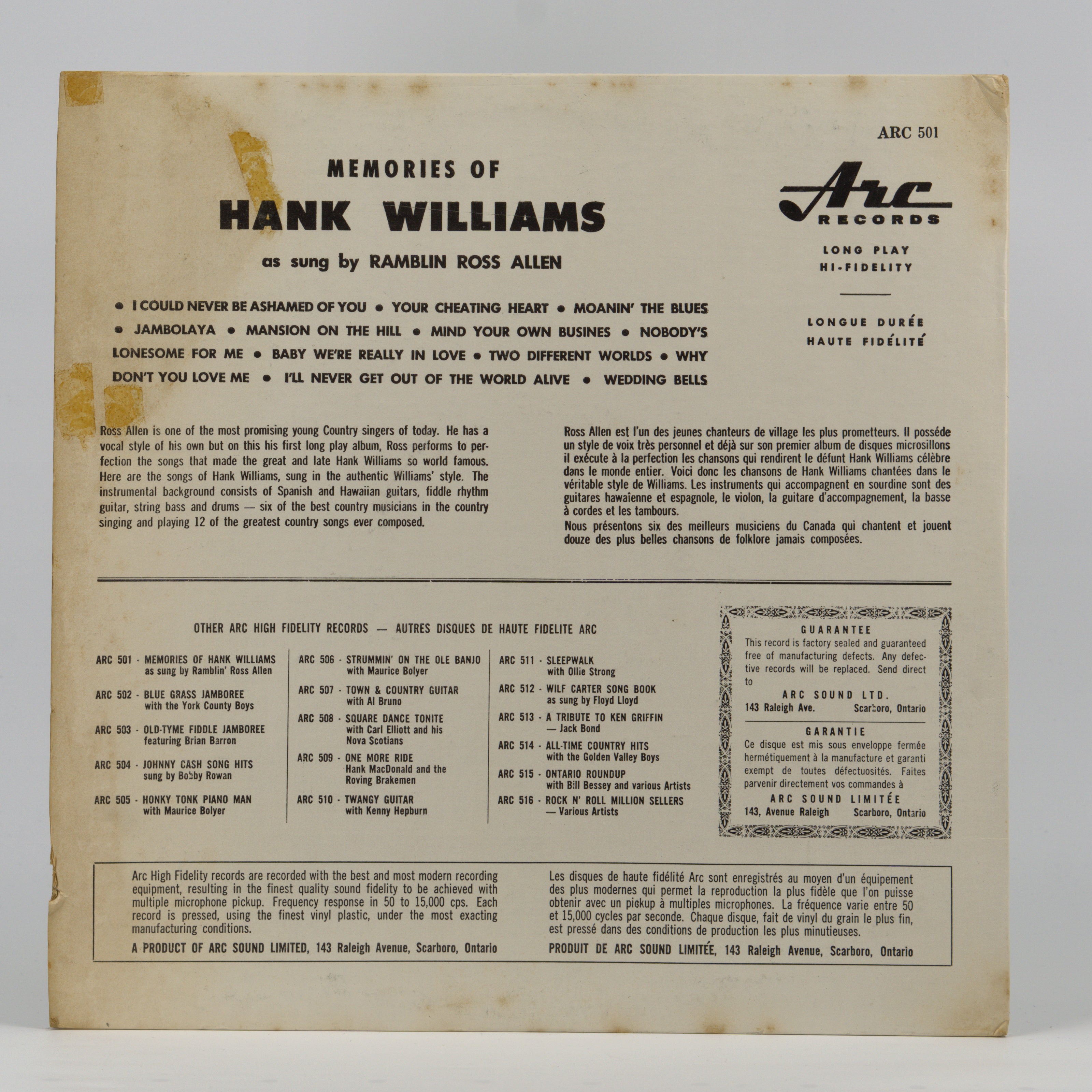 Back cover
