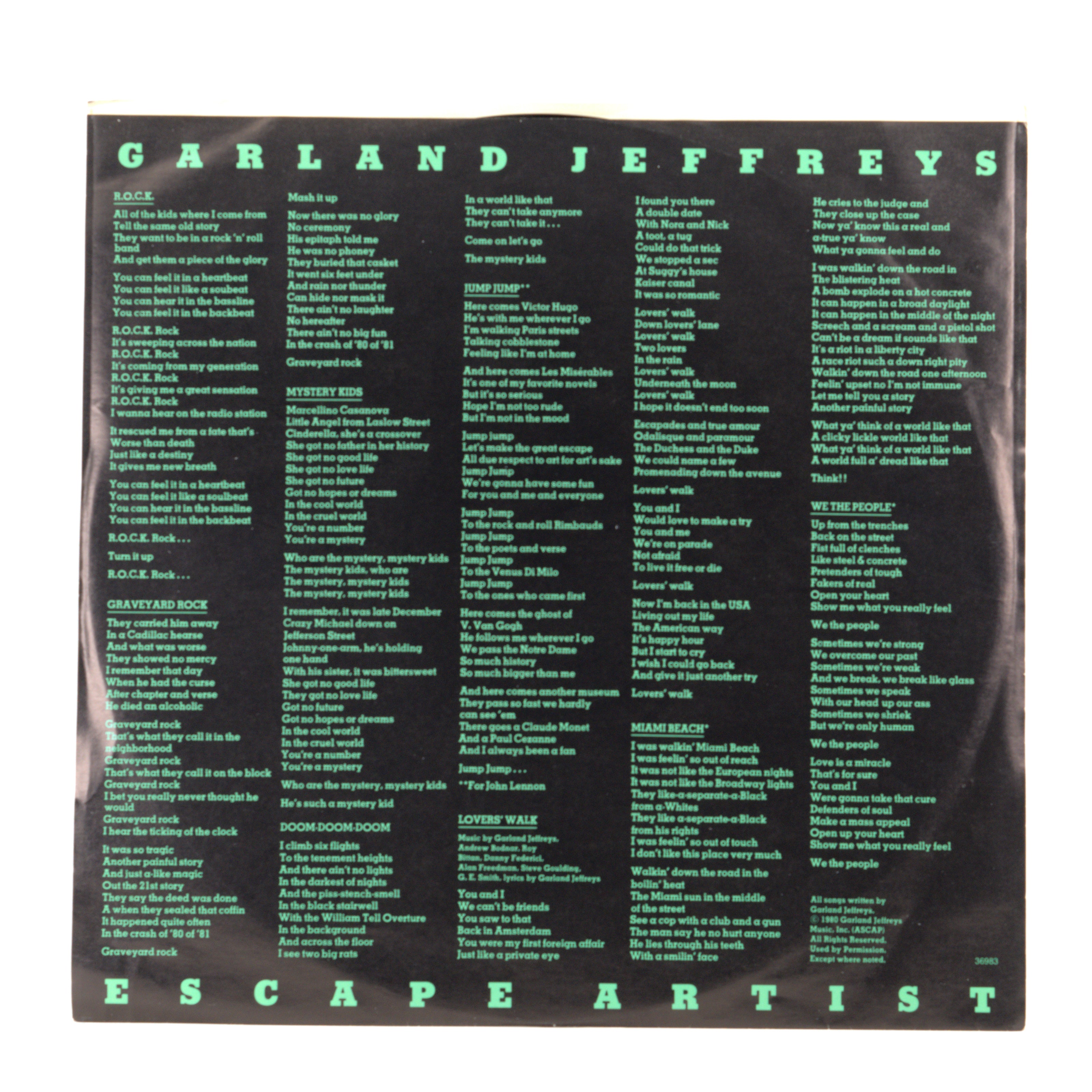 Back cover