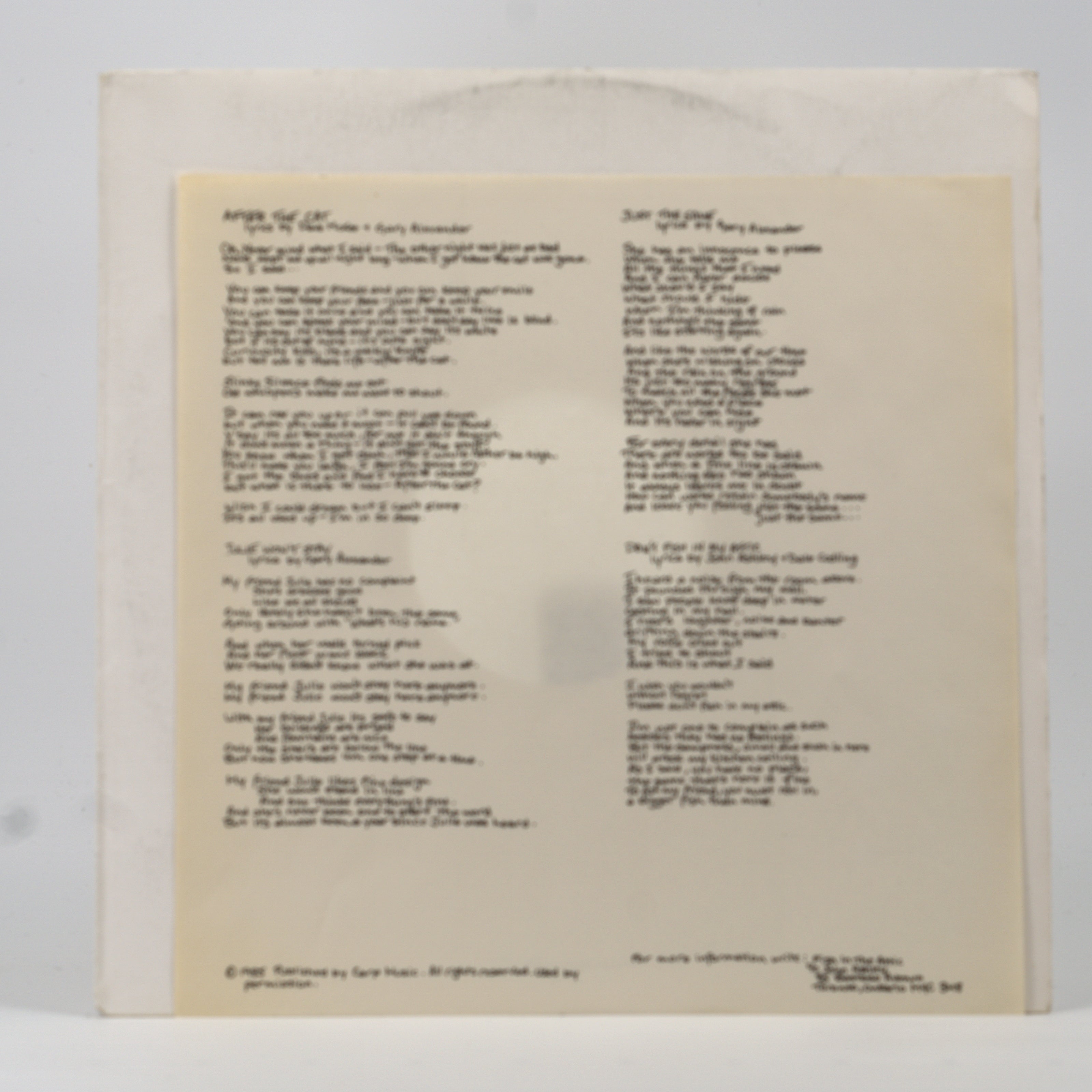 Back cover