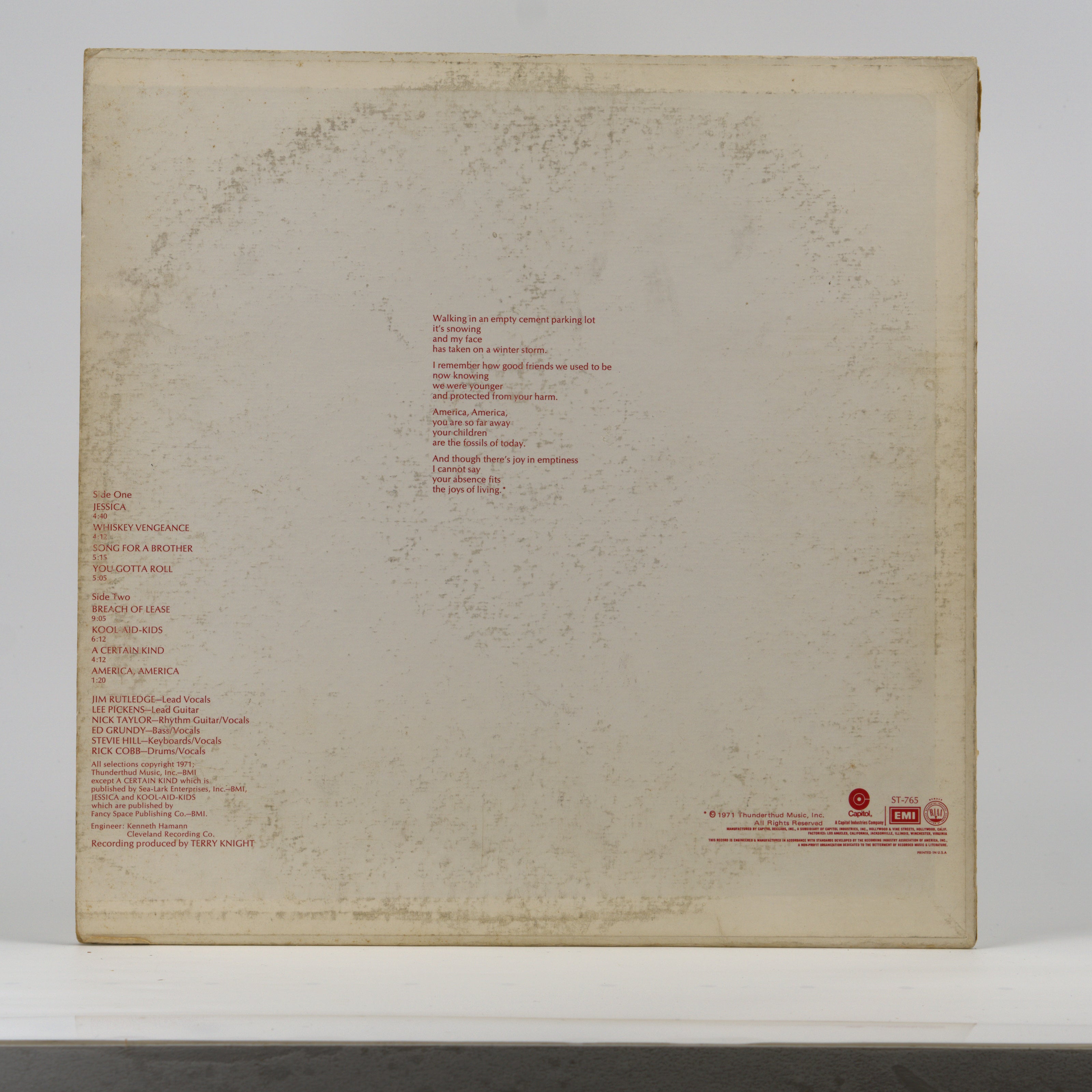 Back cover