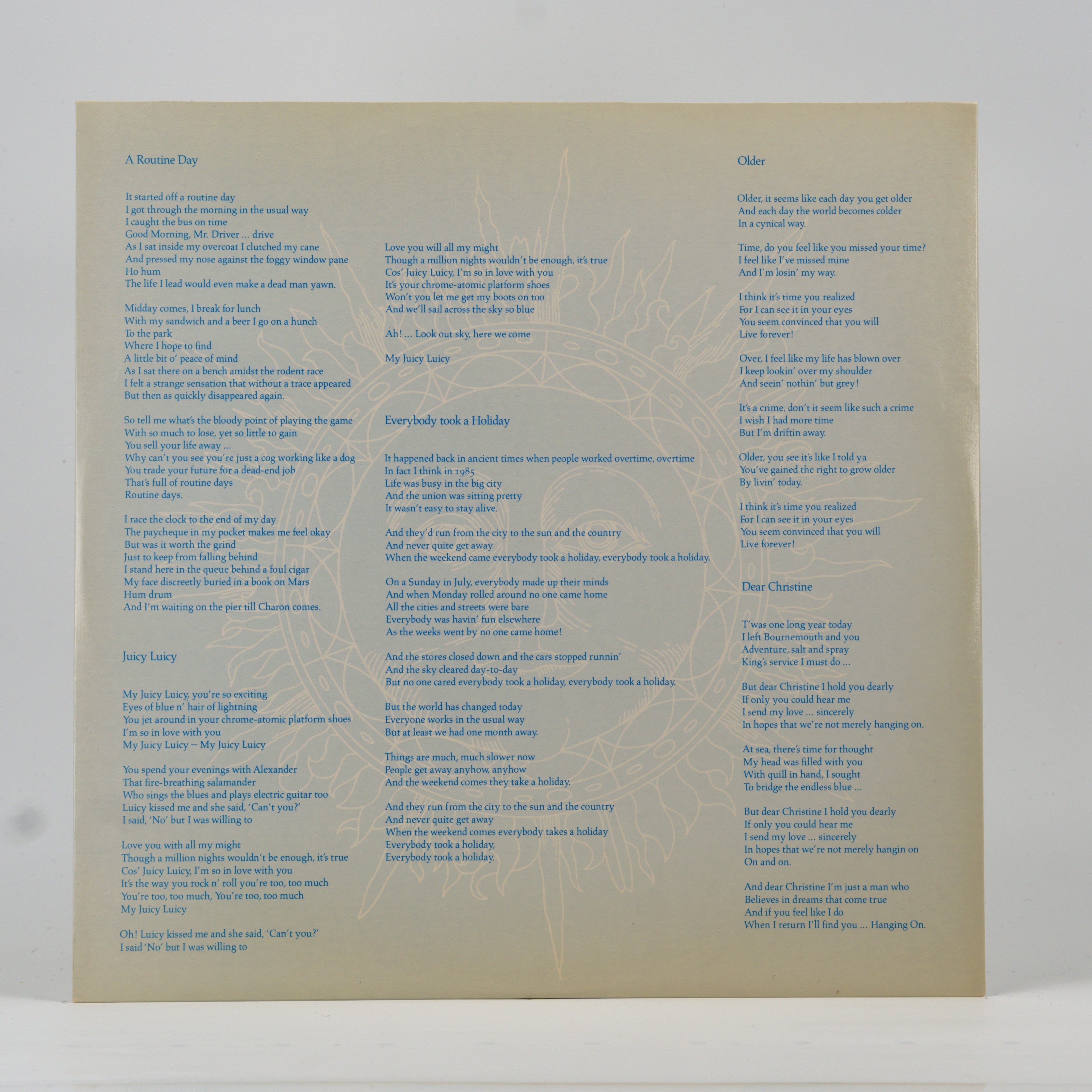 Back cover