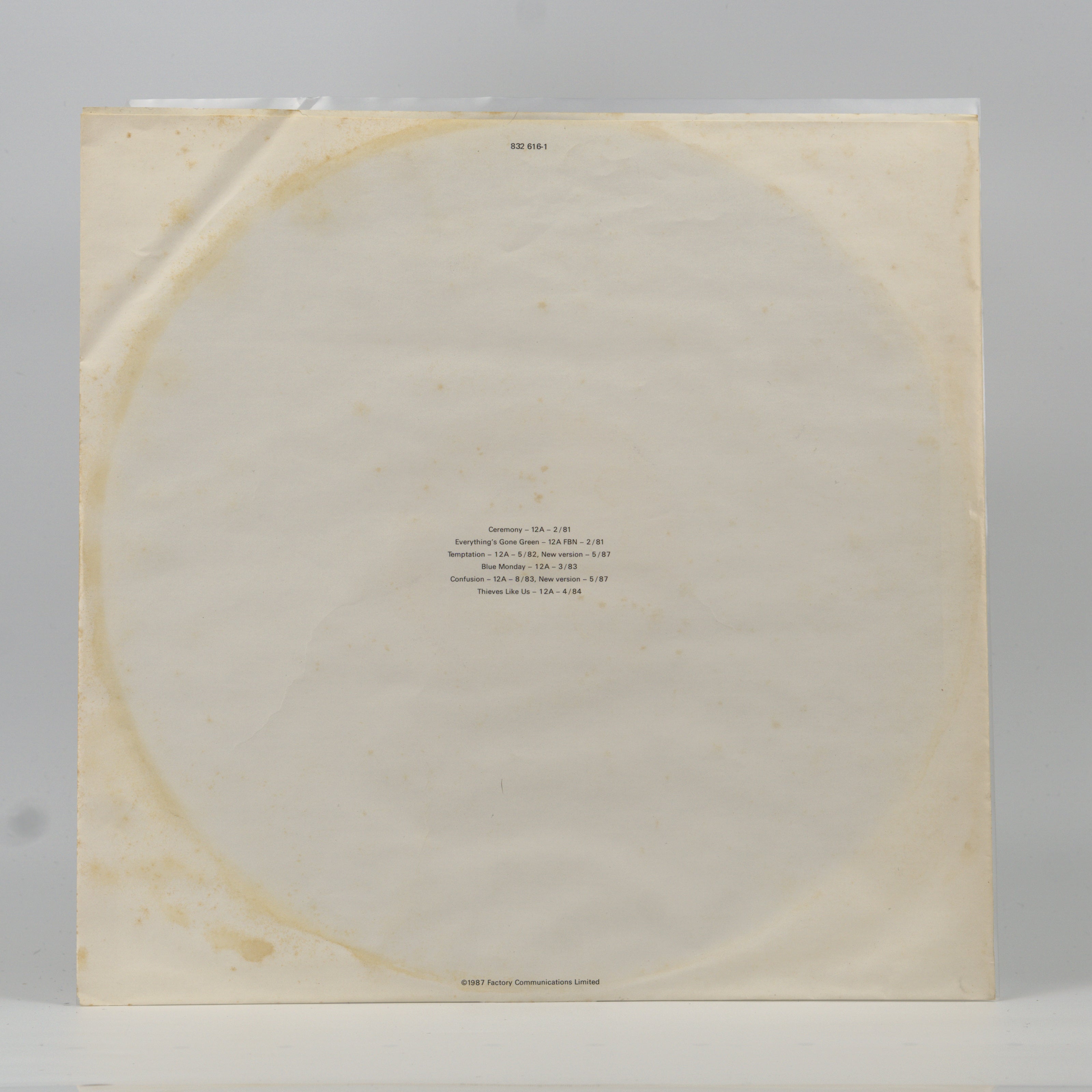 Back cover