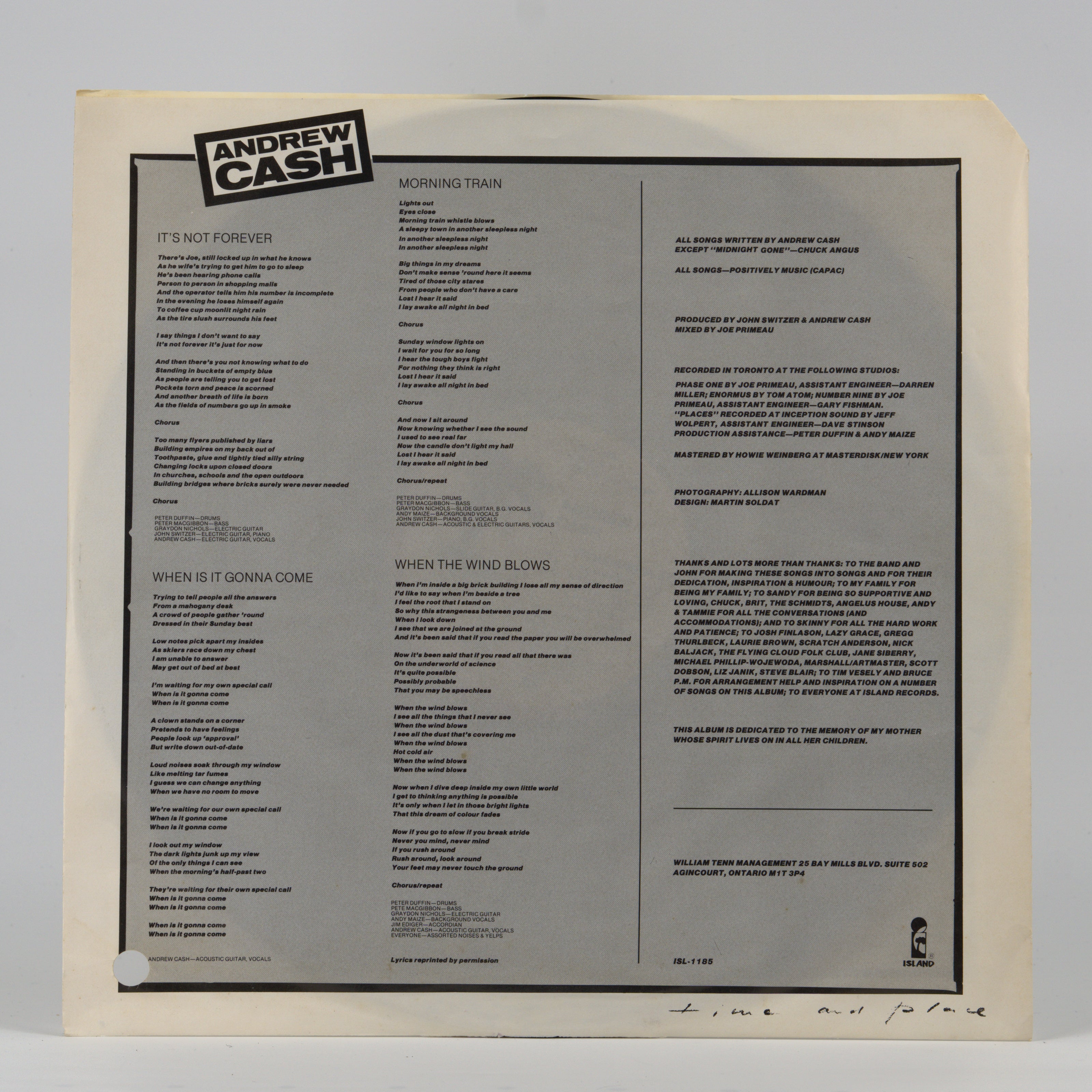 Back cover
