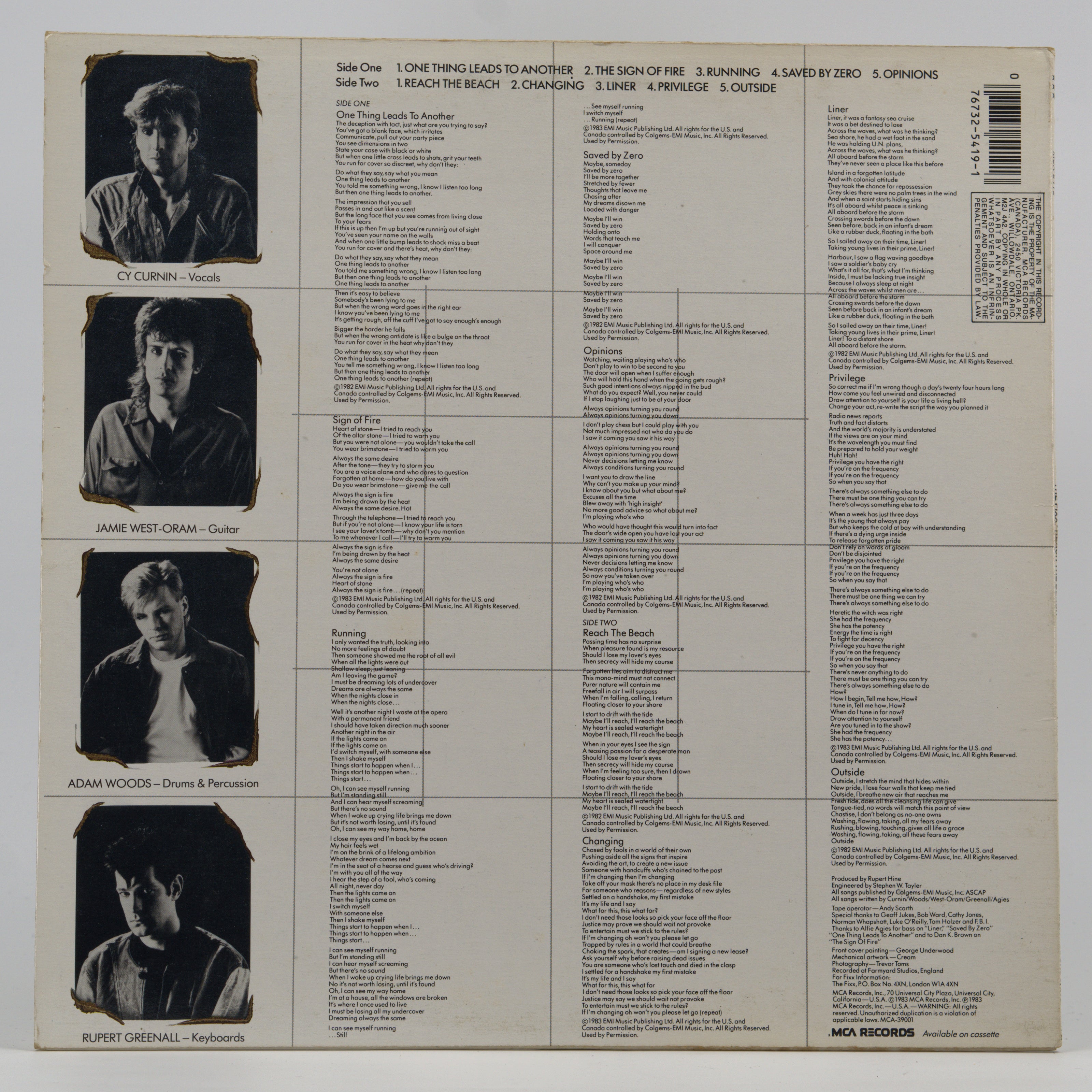 Back cover