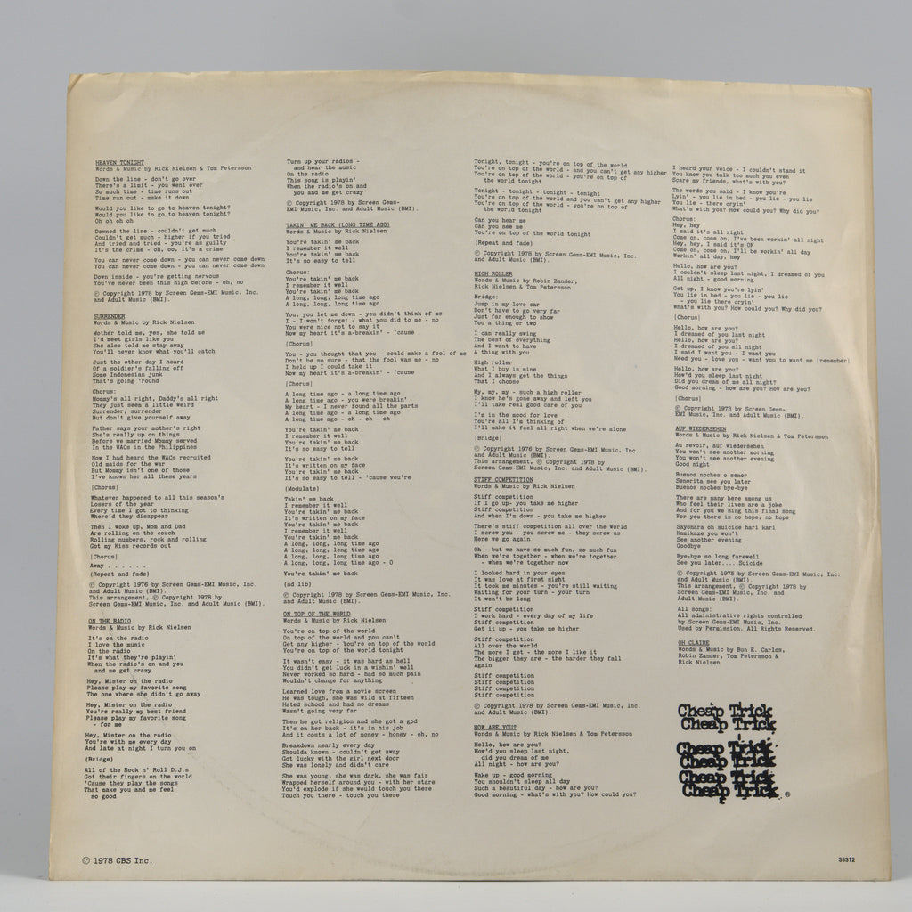 Back cover