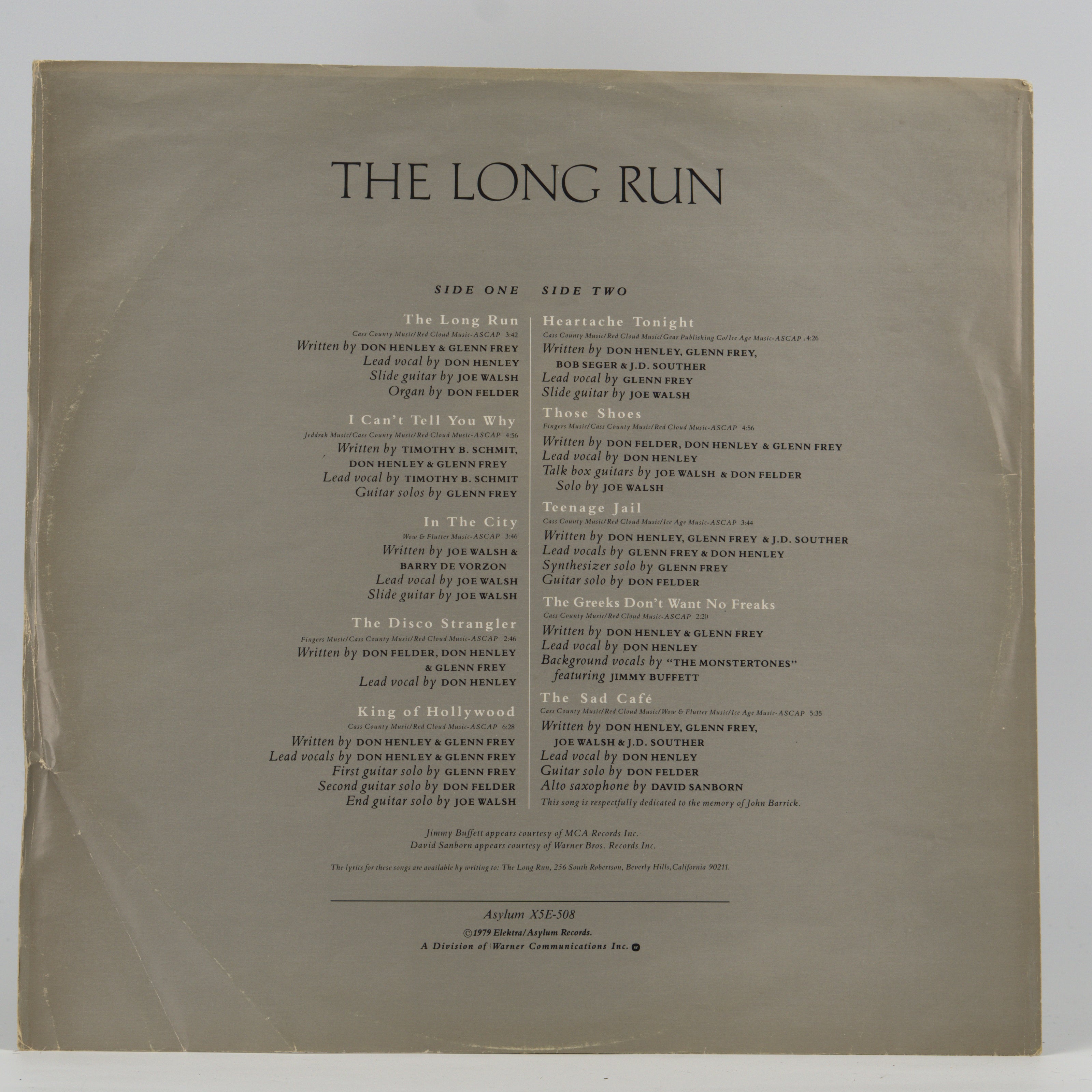 Back cover