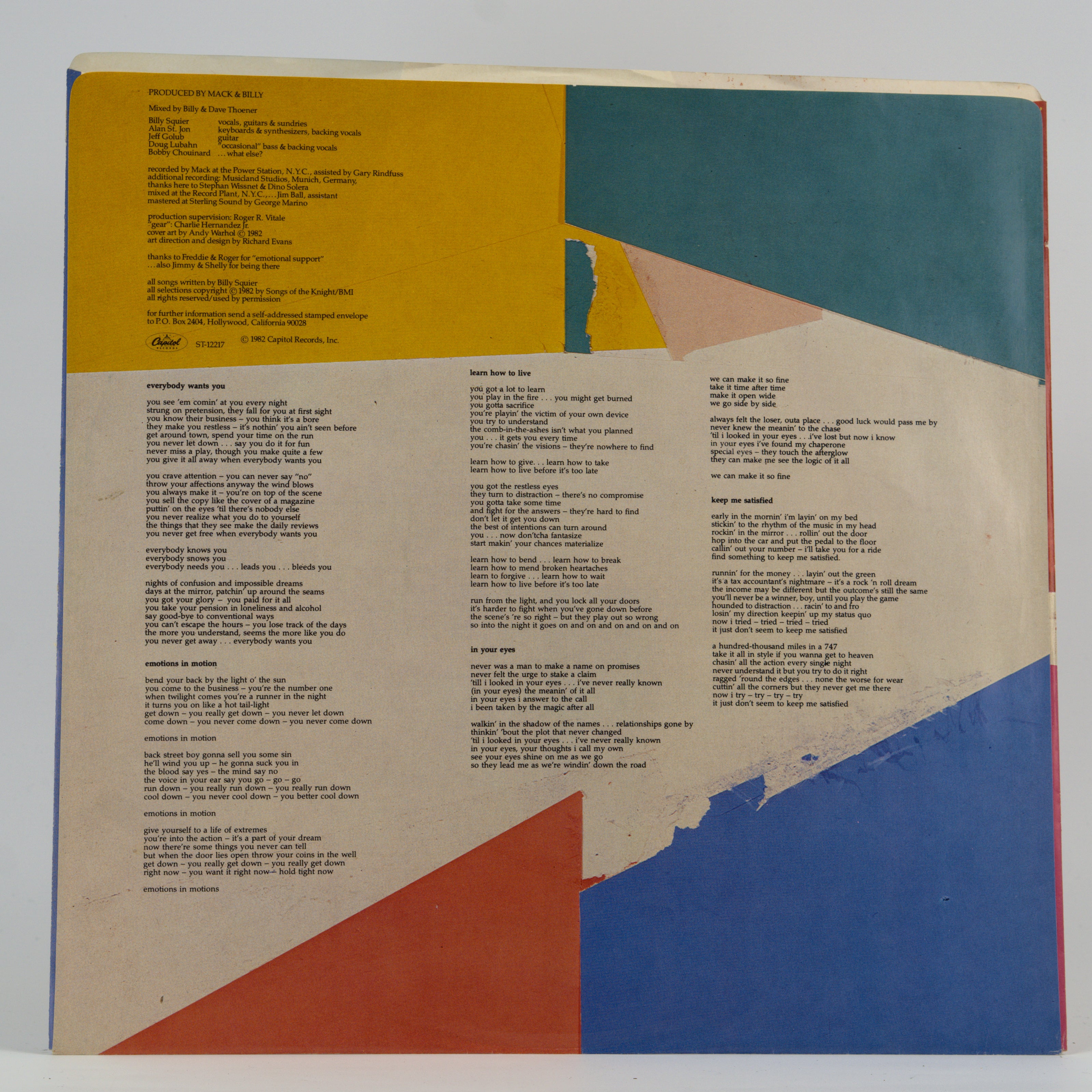 Back cover