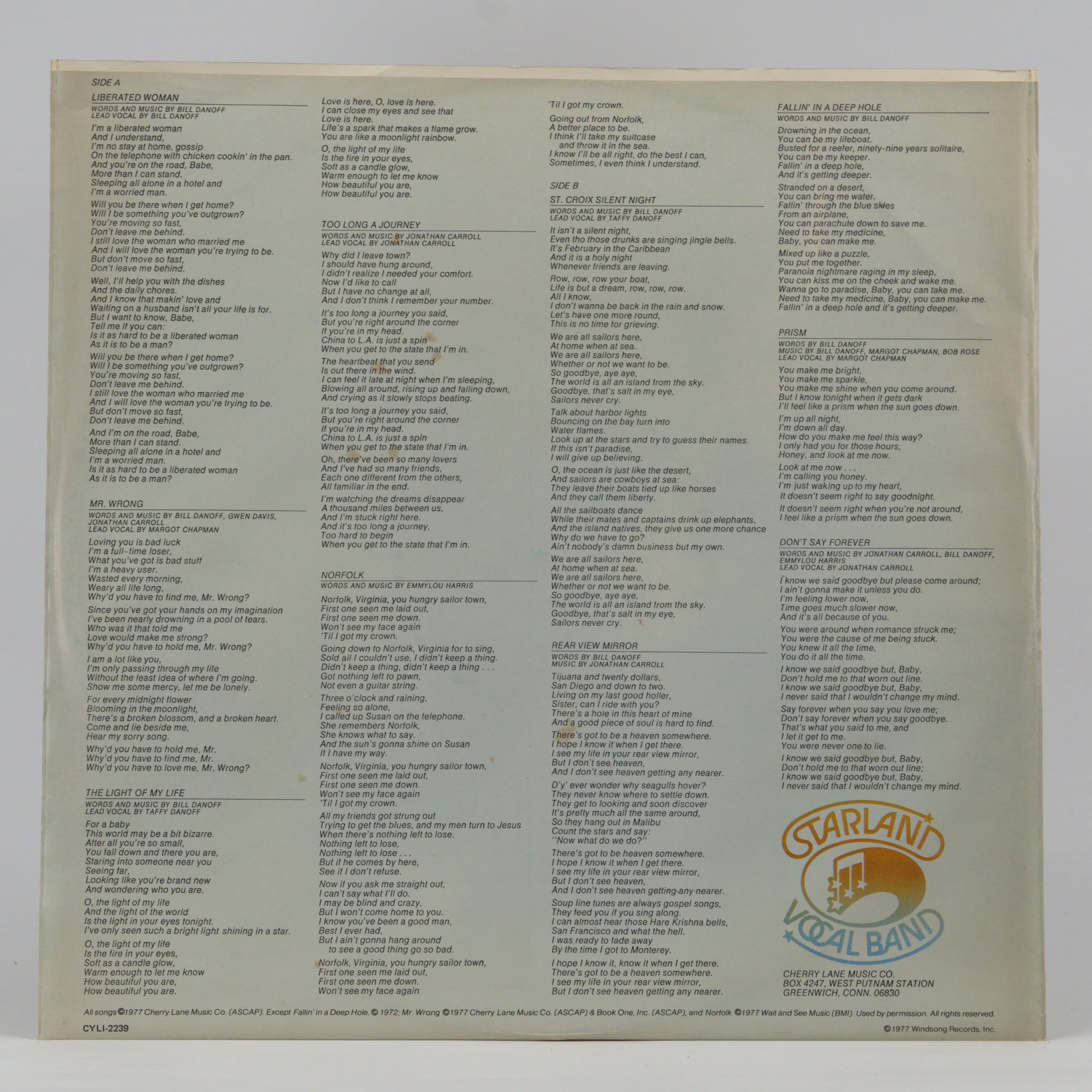 Back cover