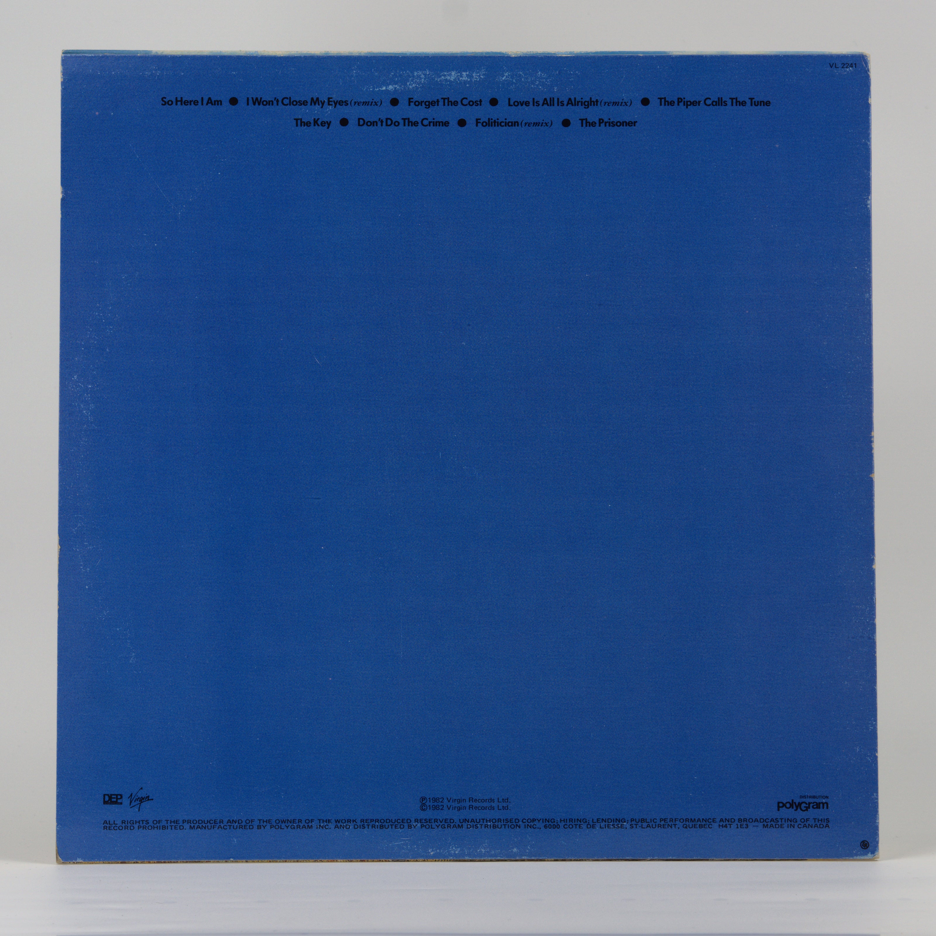 Back cover