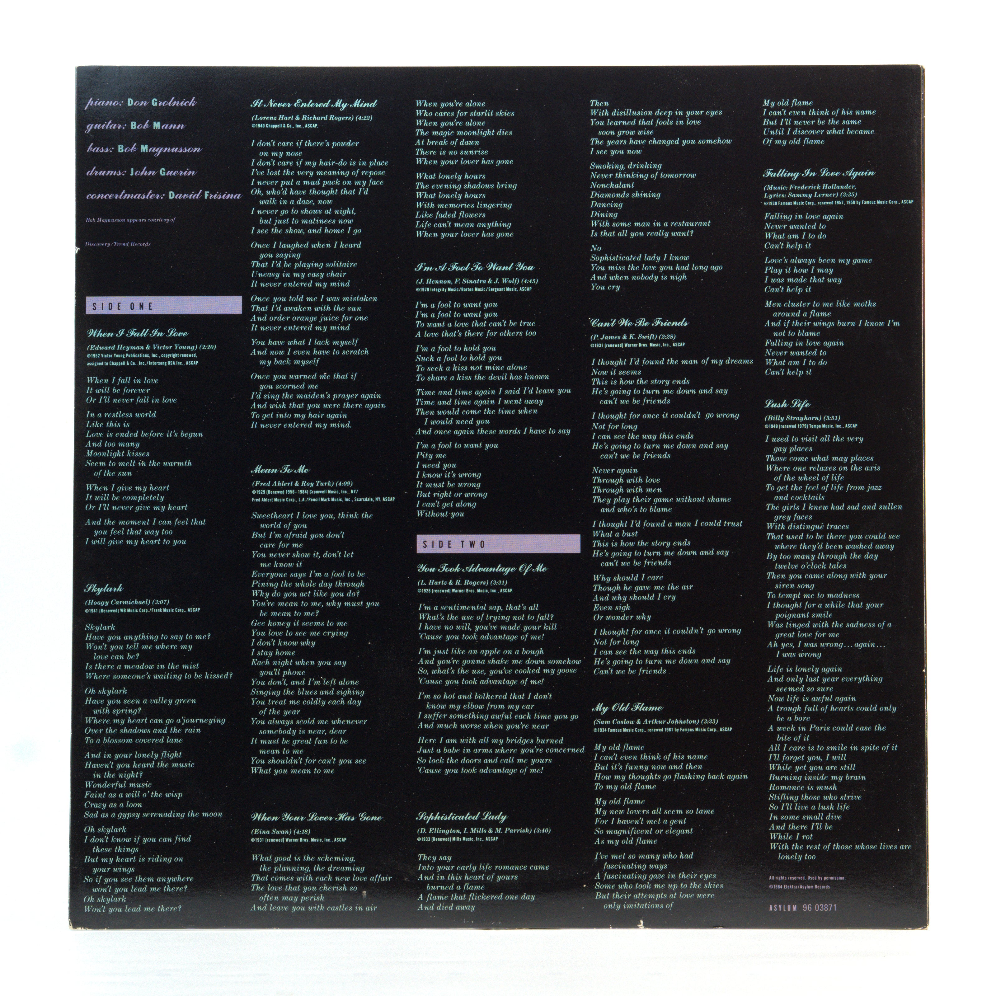 Back cover