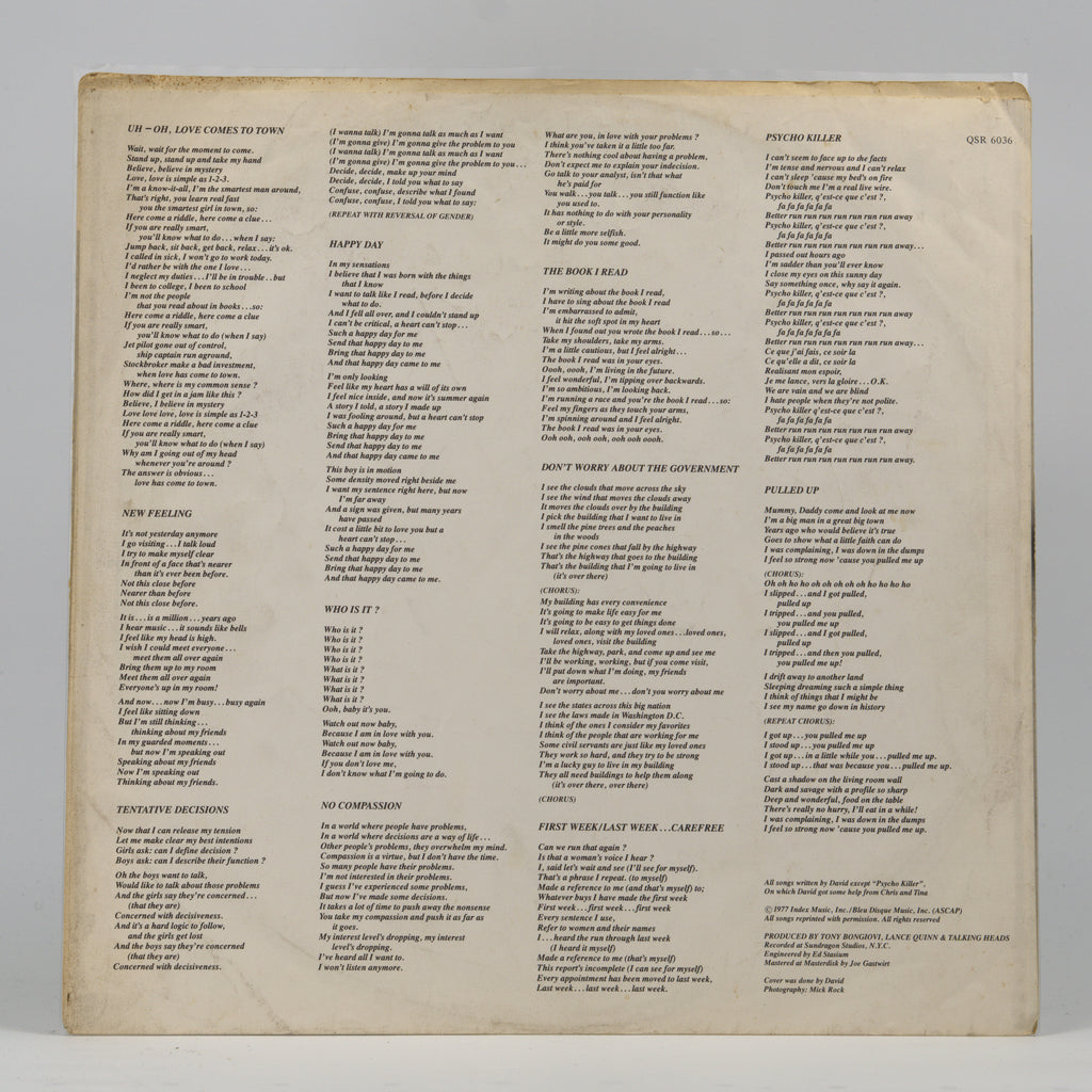 Back cover