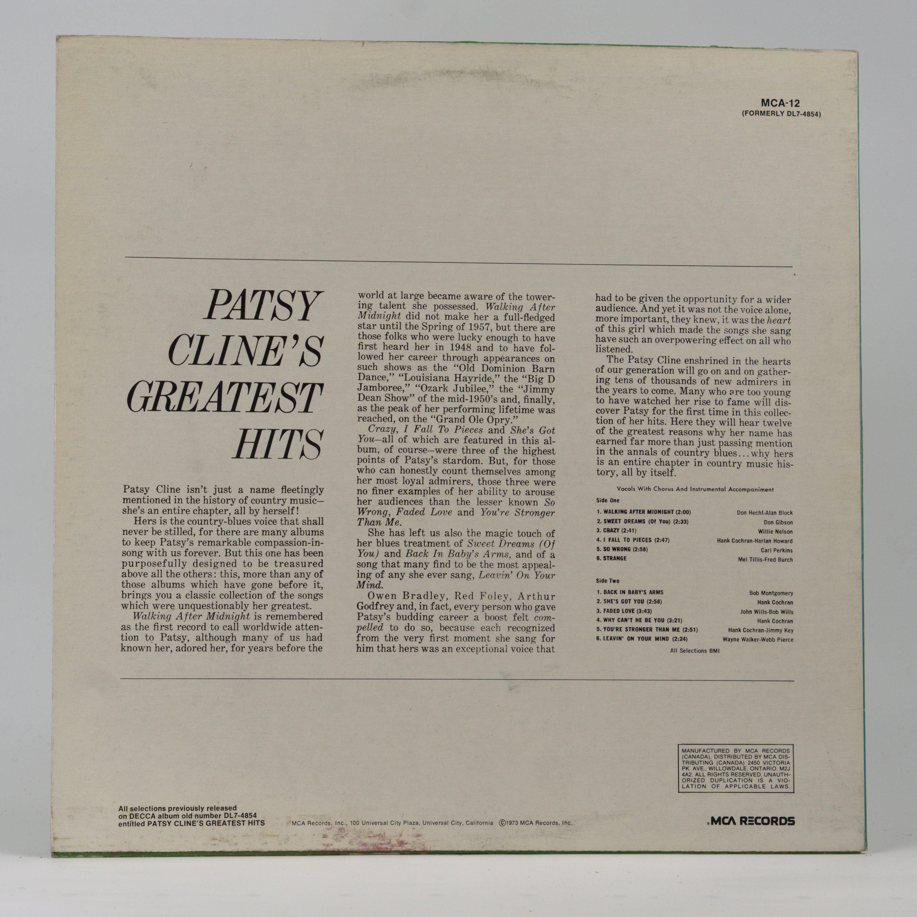 Back cover