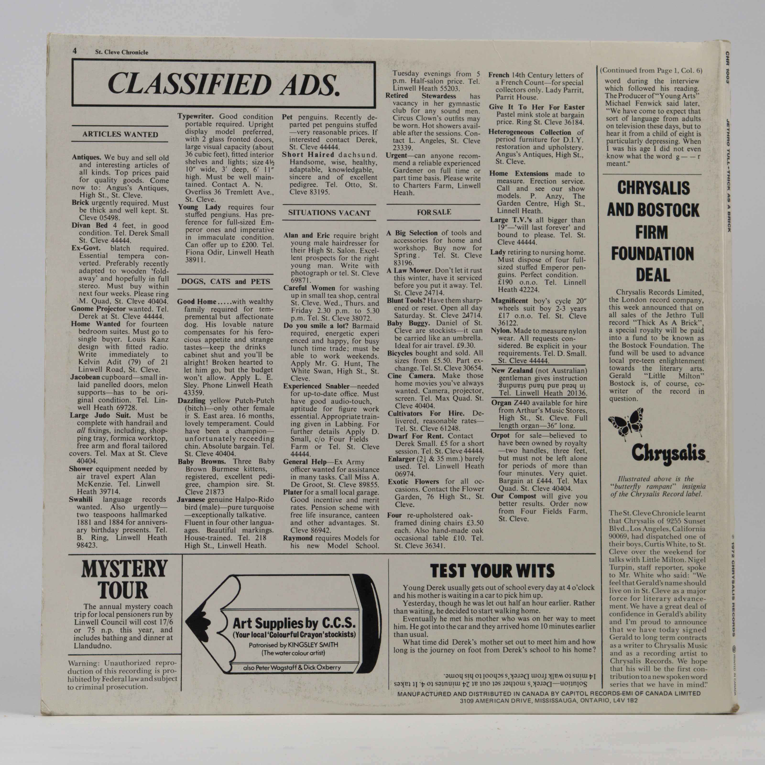 Back cover