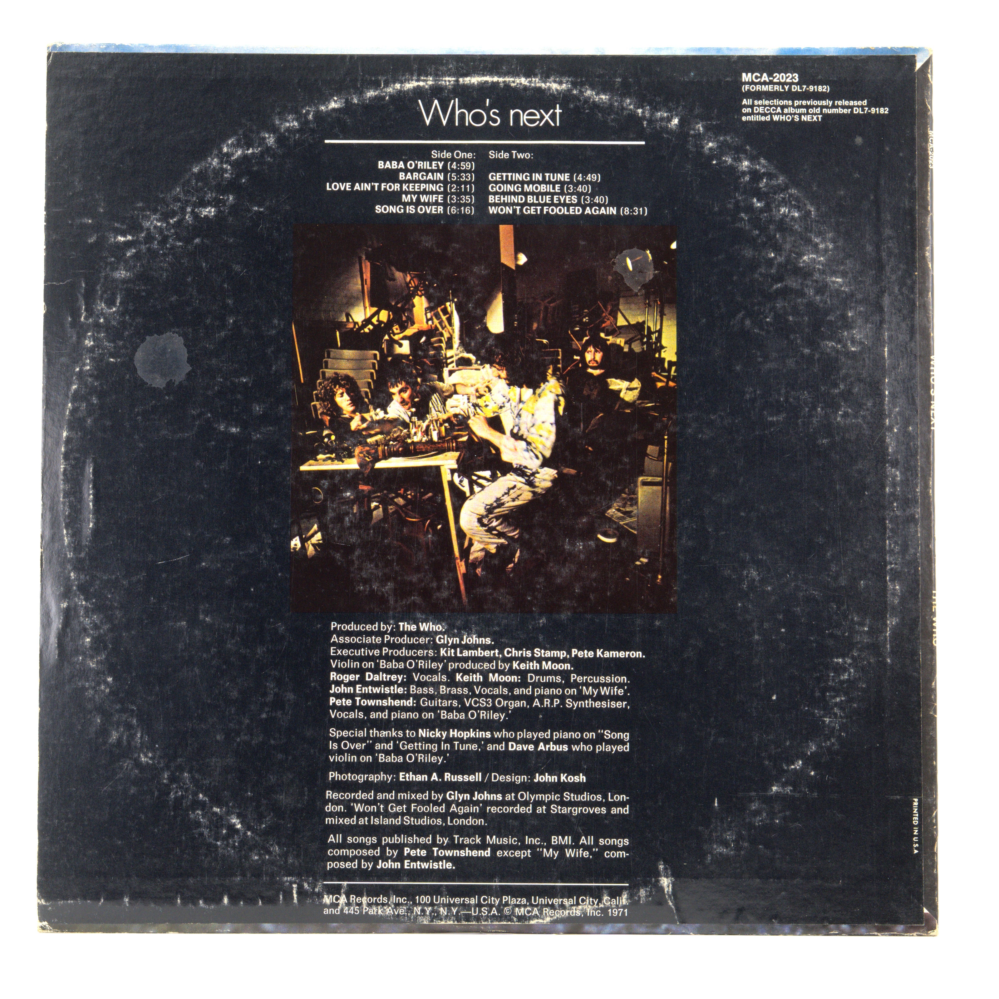 Back cover
