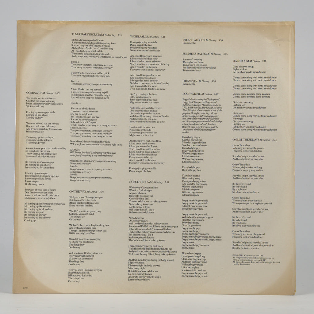 Back cover