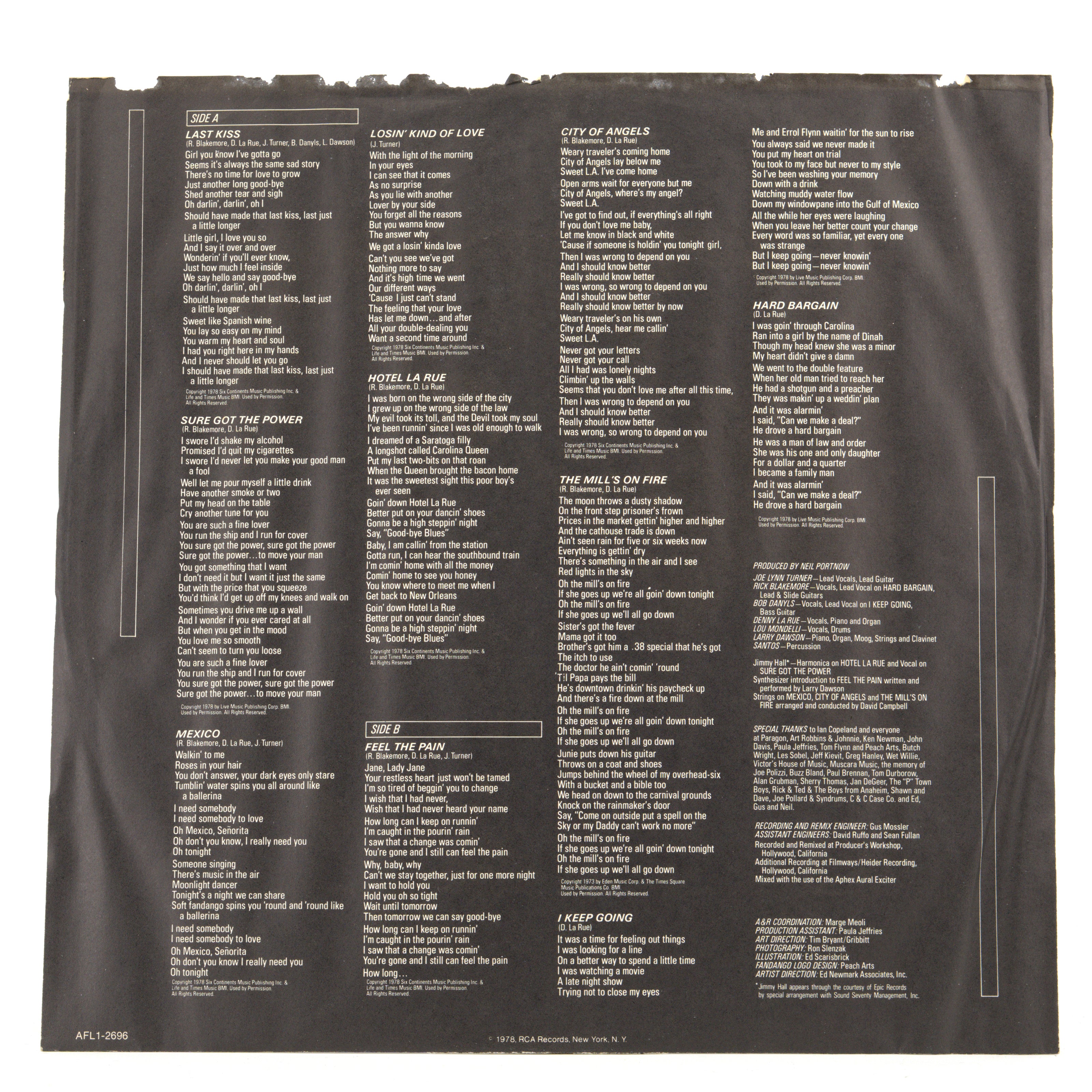 Back cover