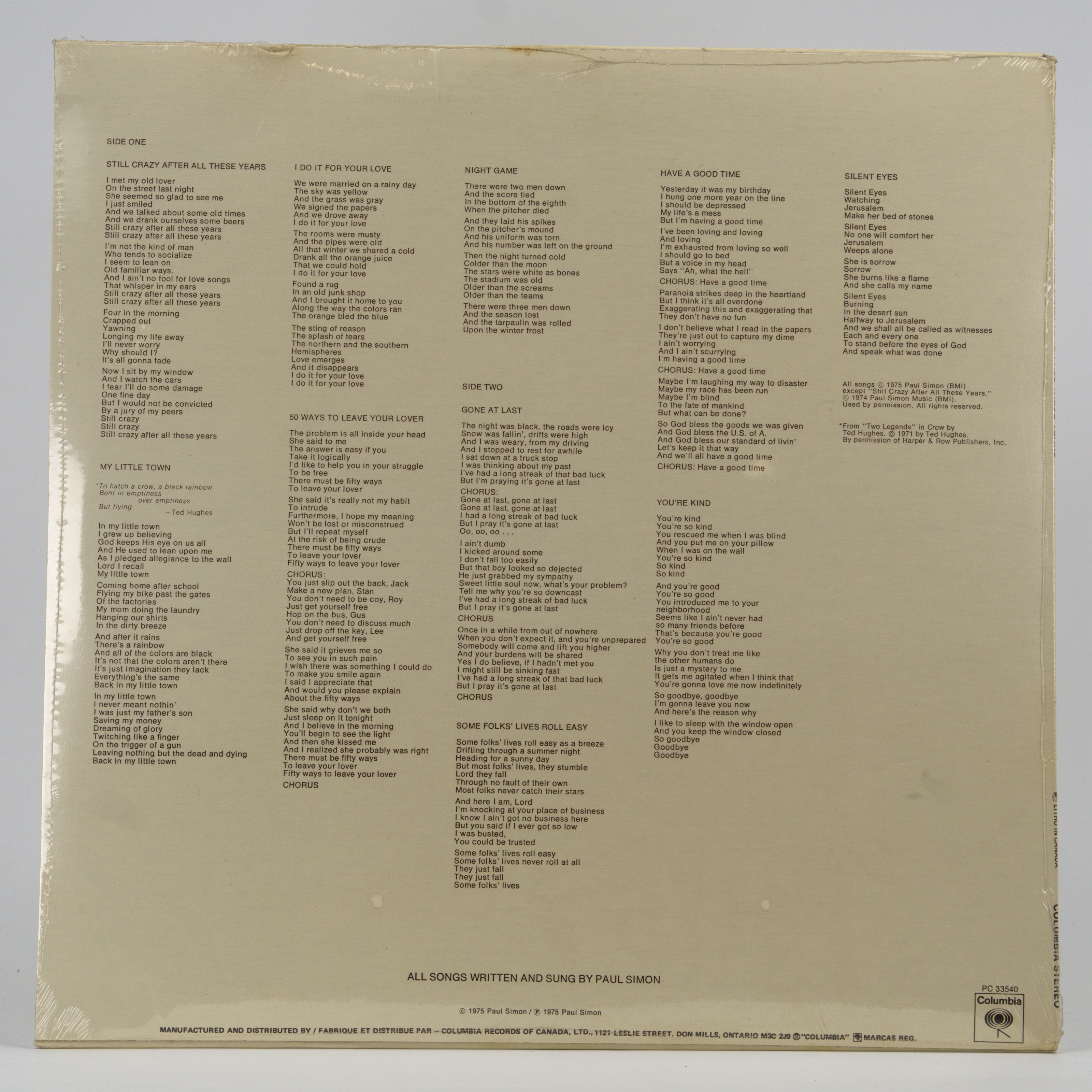 Back cover