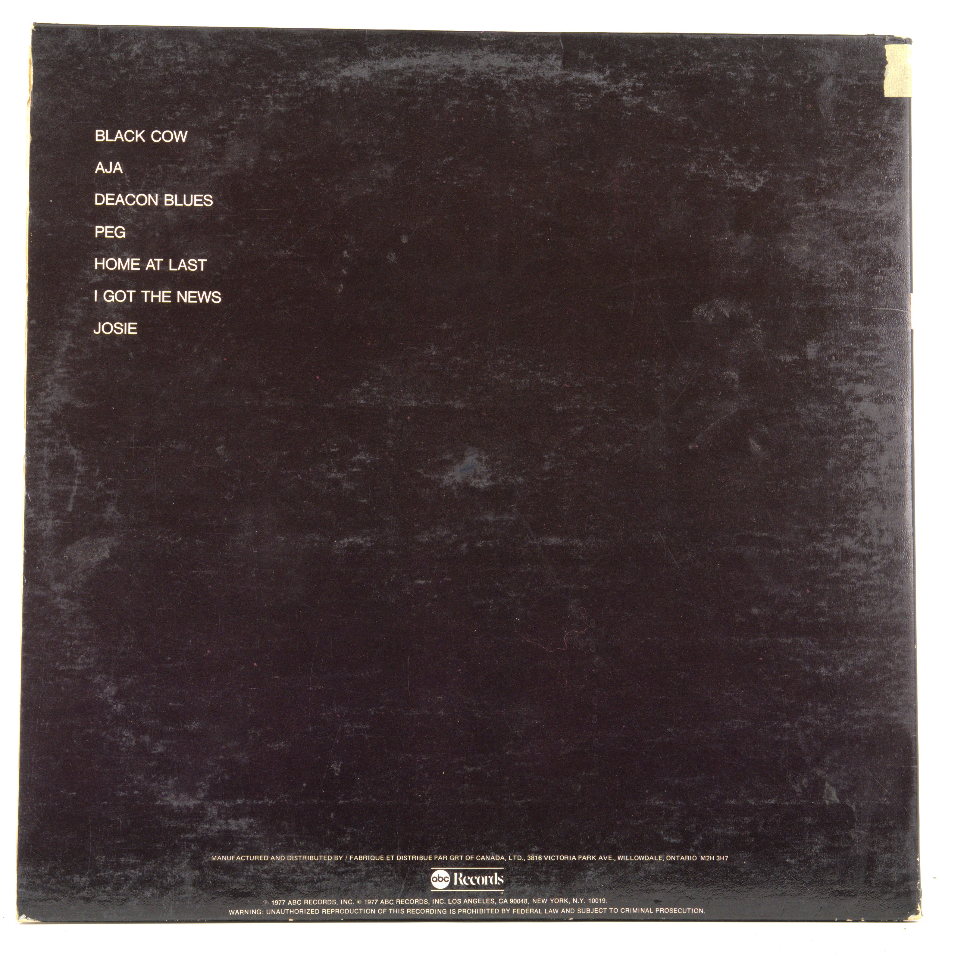 Back cover