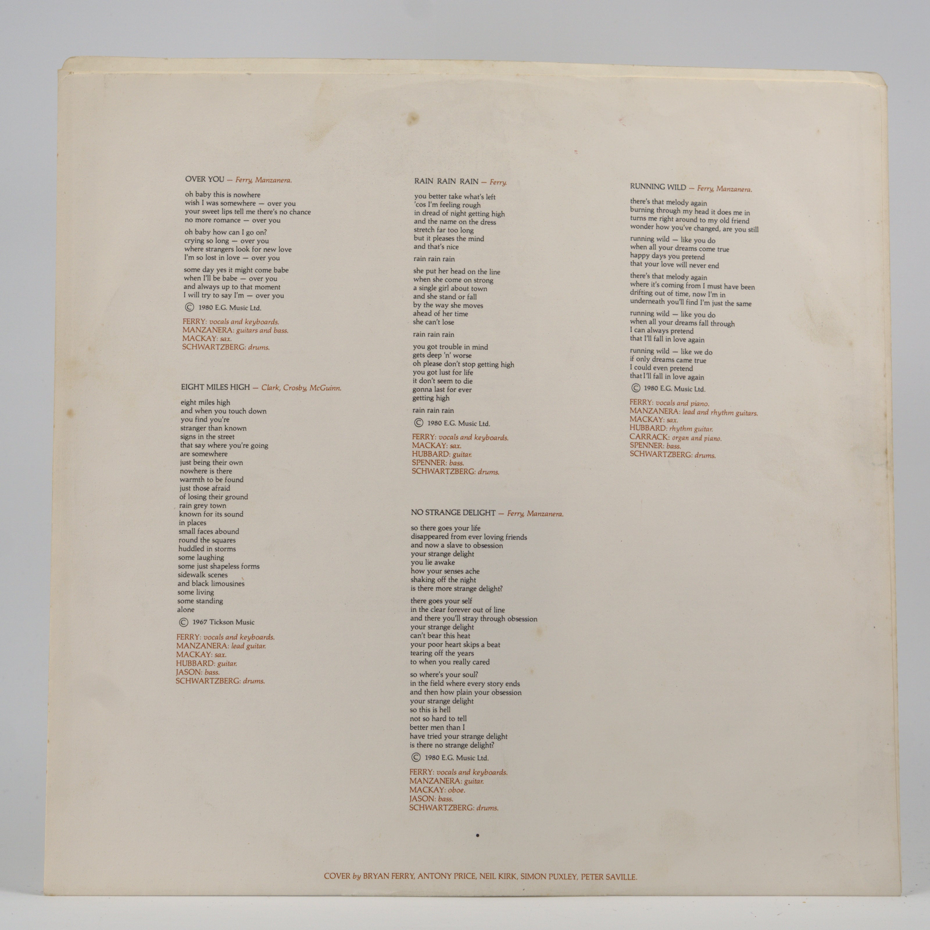 Back cover