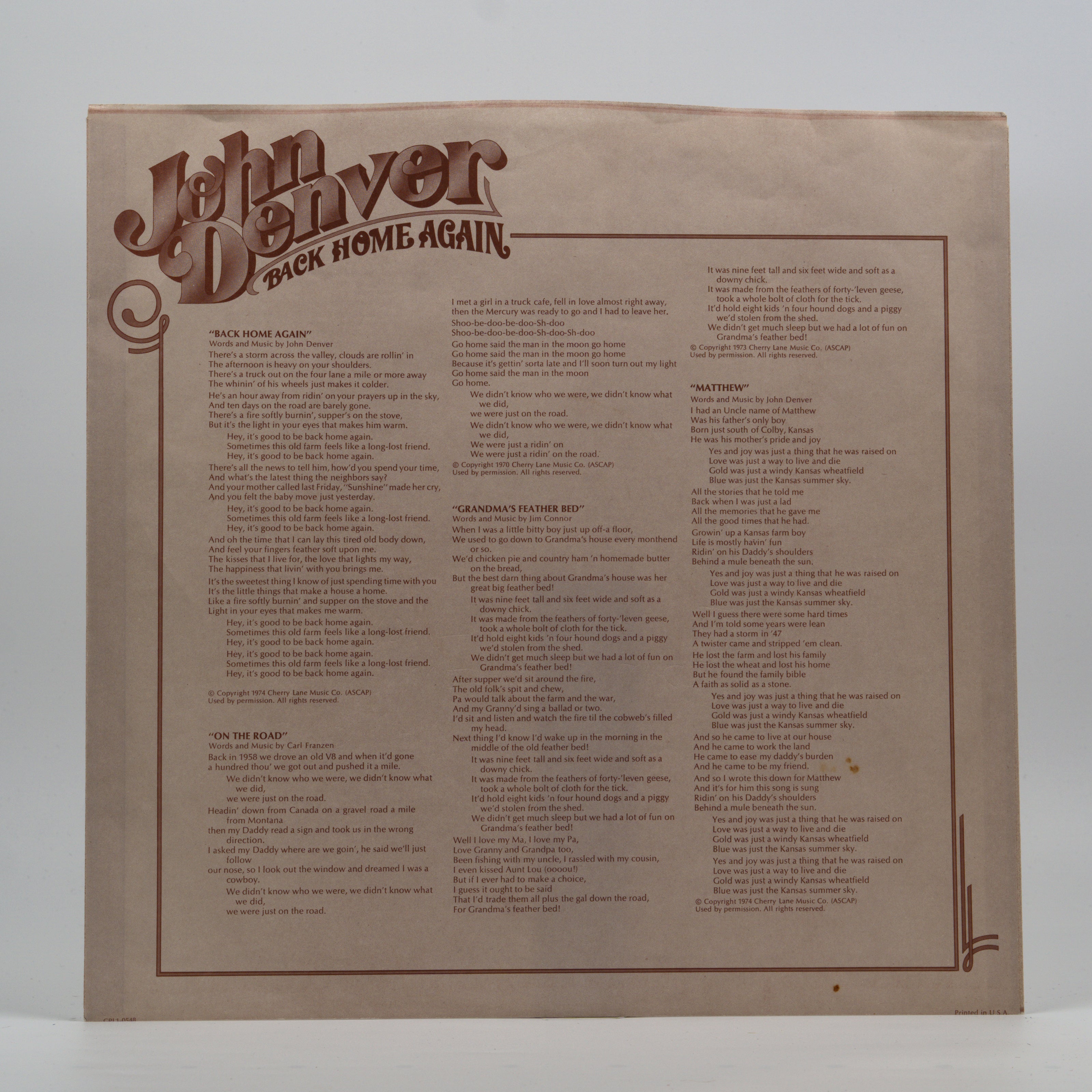Back cover