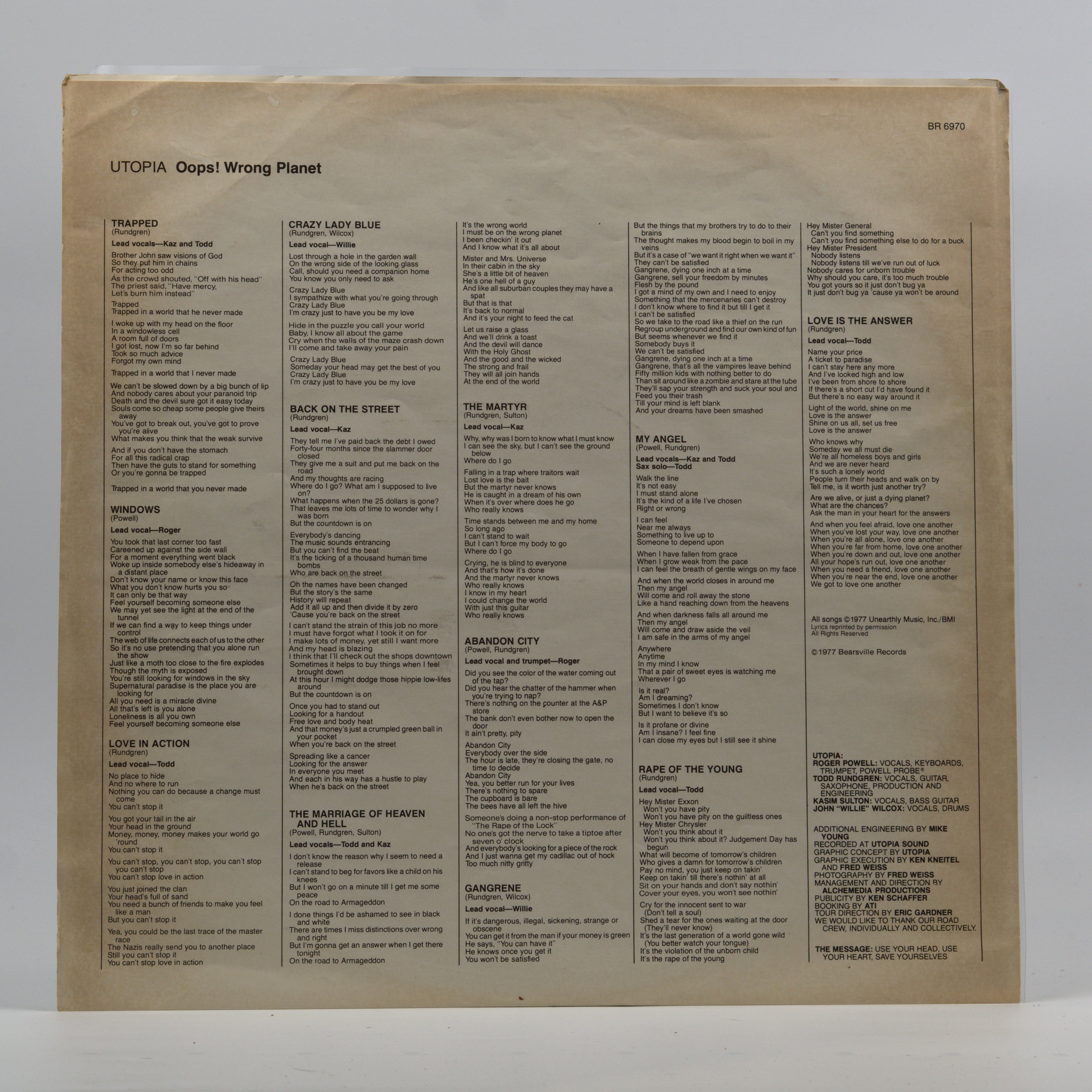Back cover