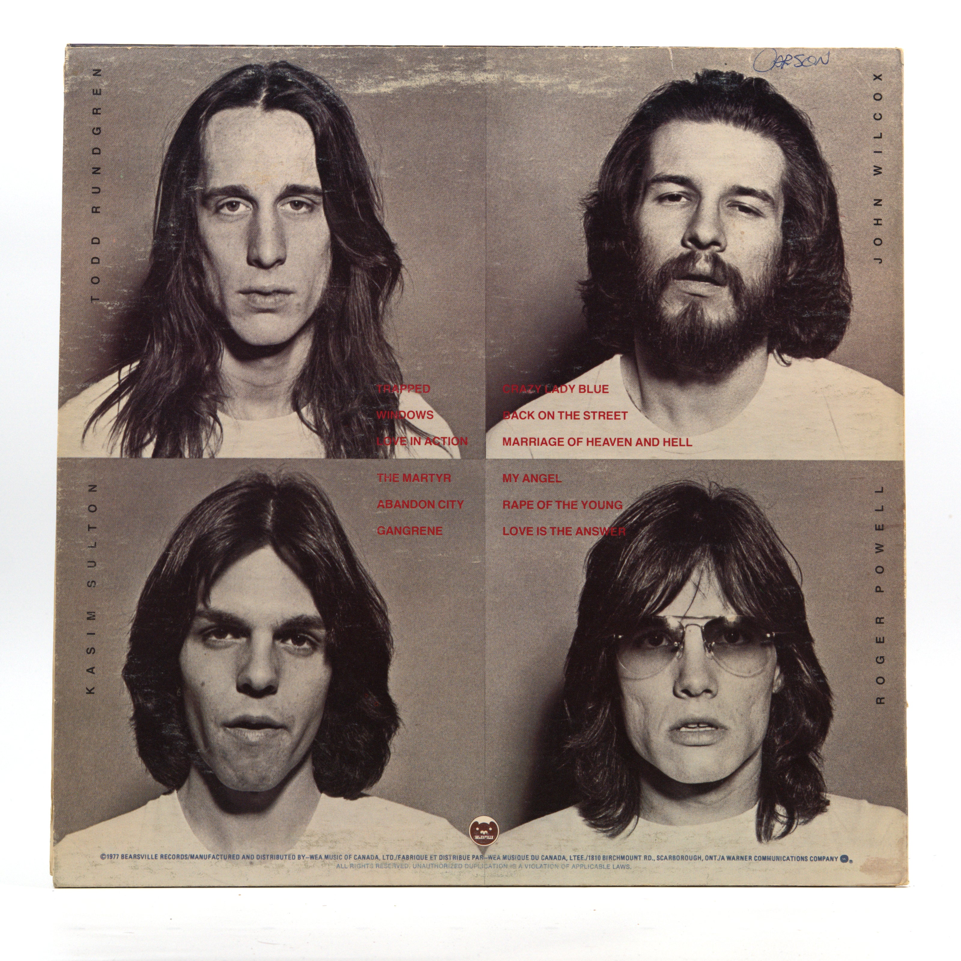 Back cover