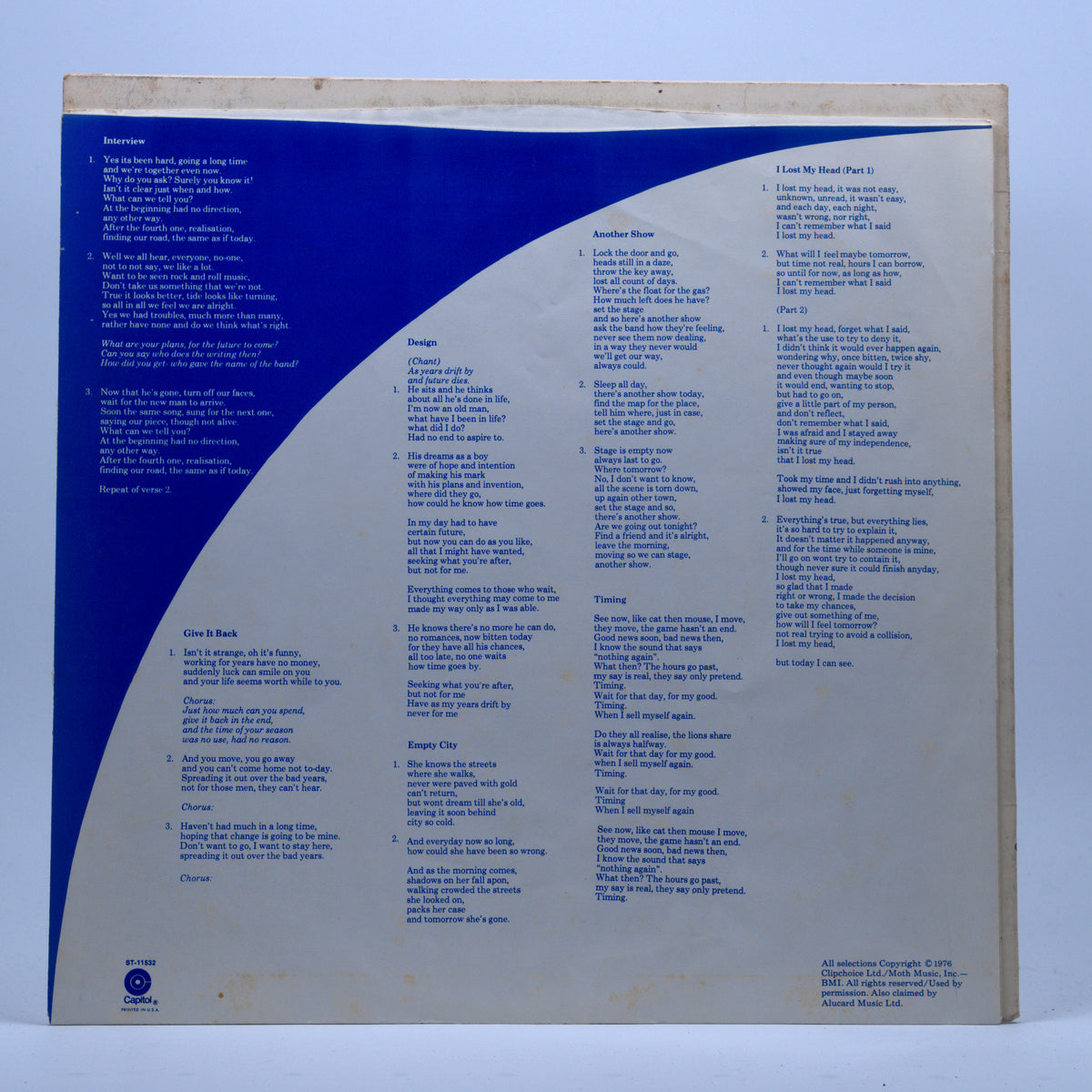 Back cover