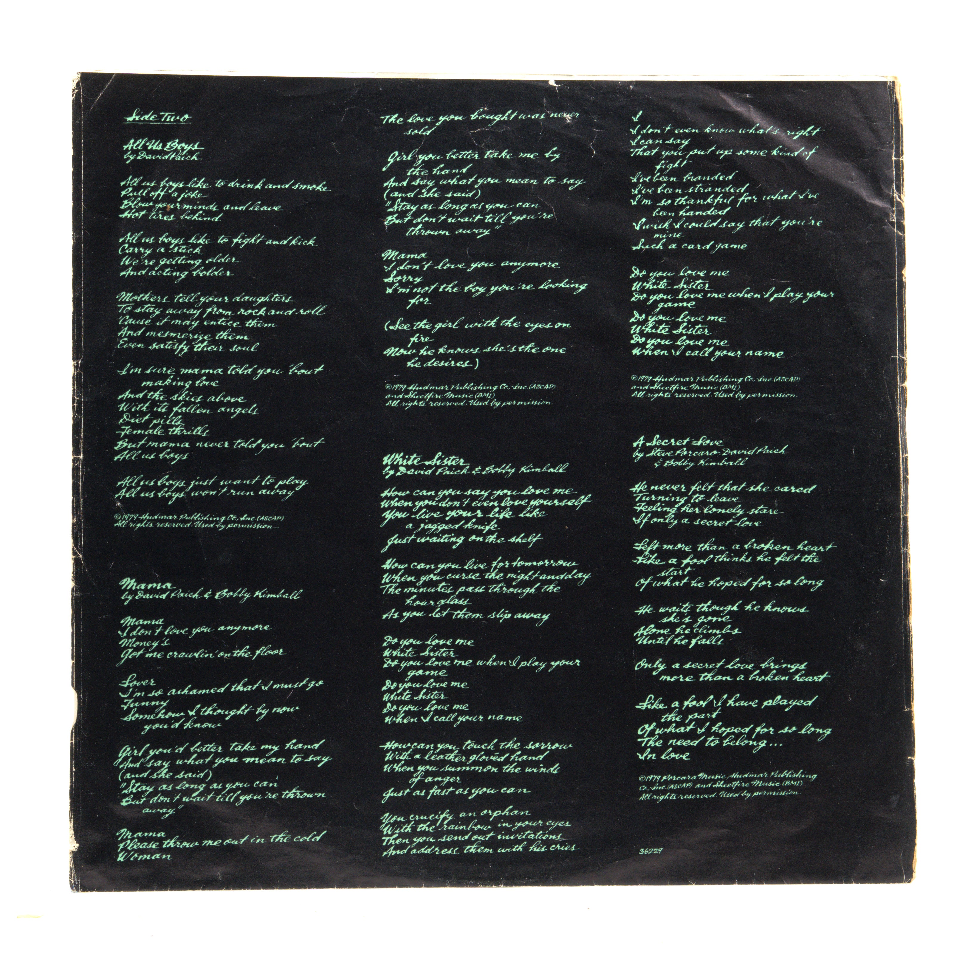 Back cover
