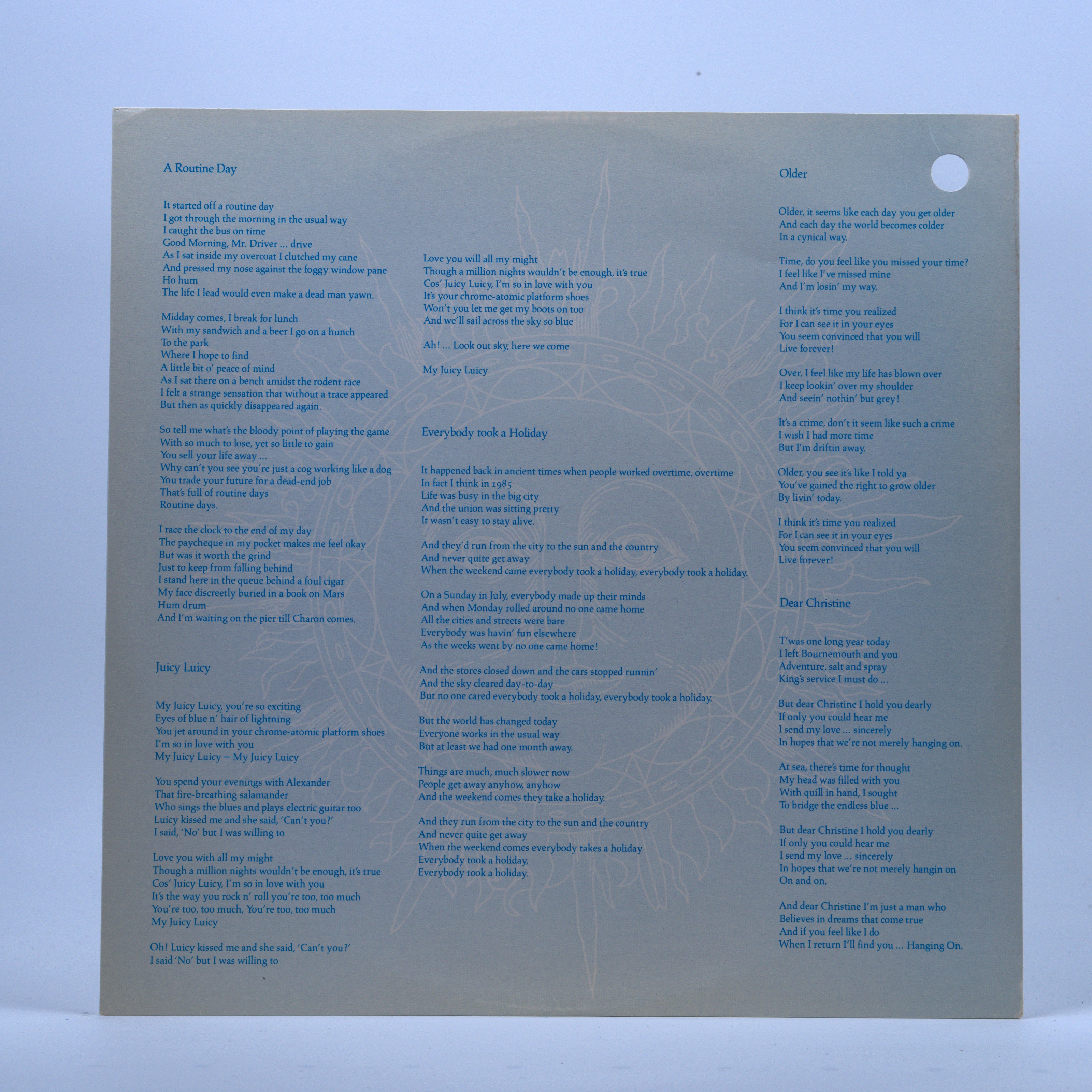 Back cover