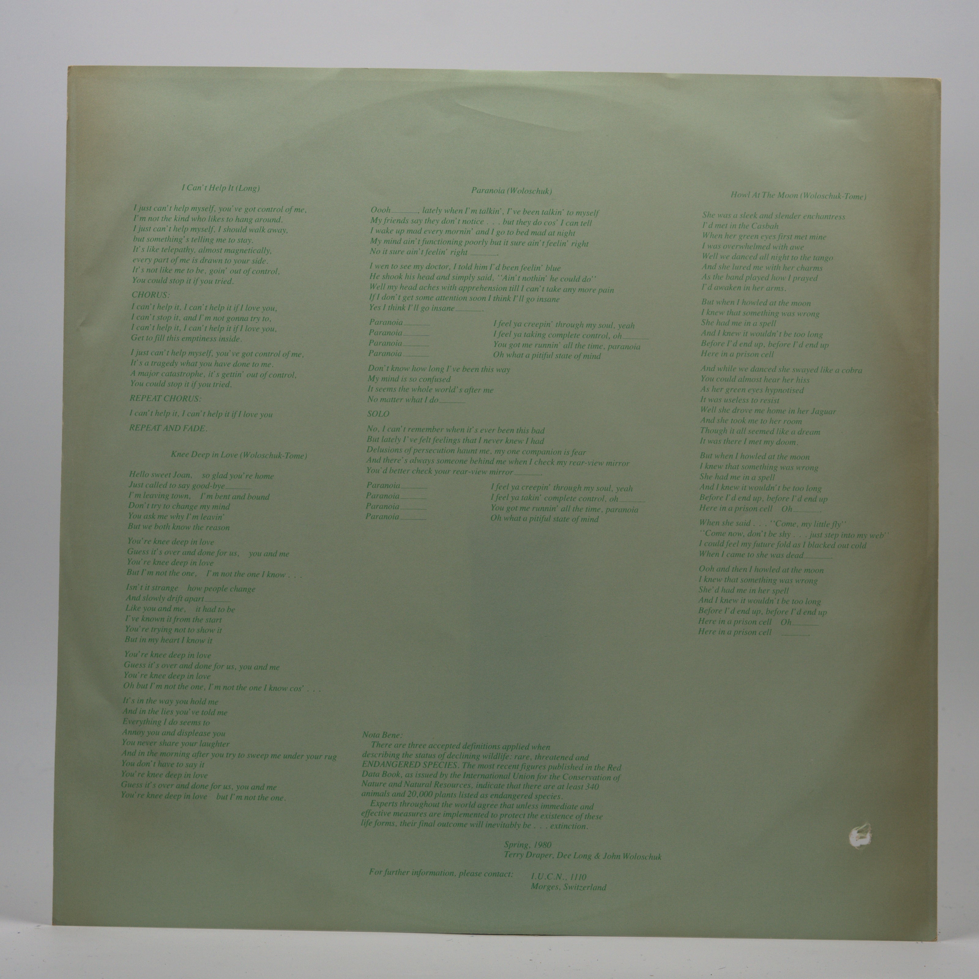 Back cover