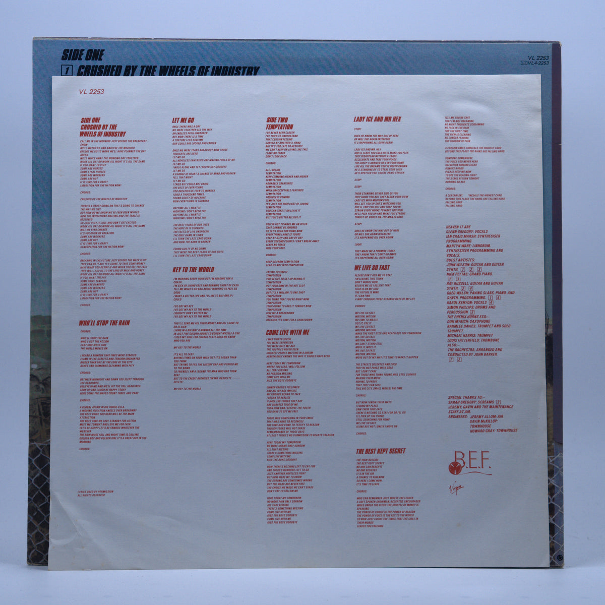 Back cover
