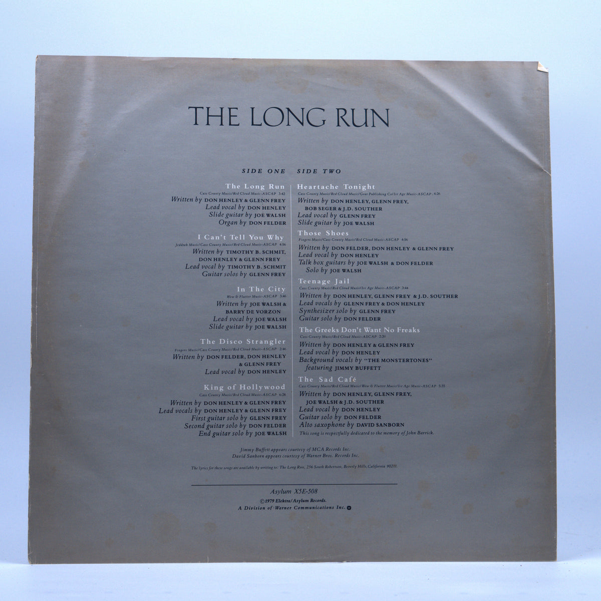 Back cover