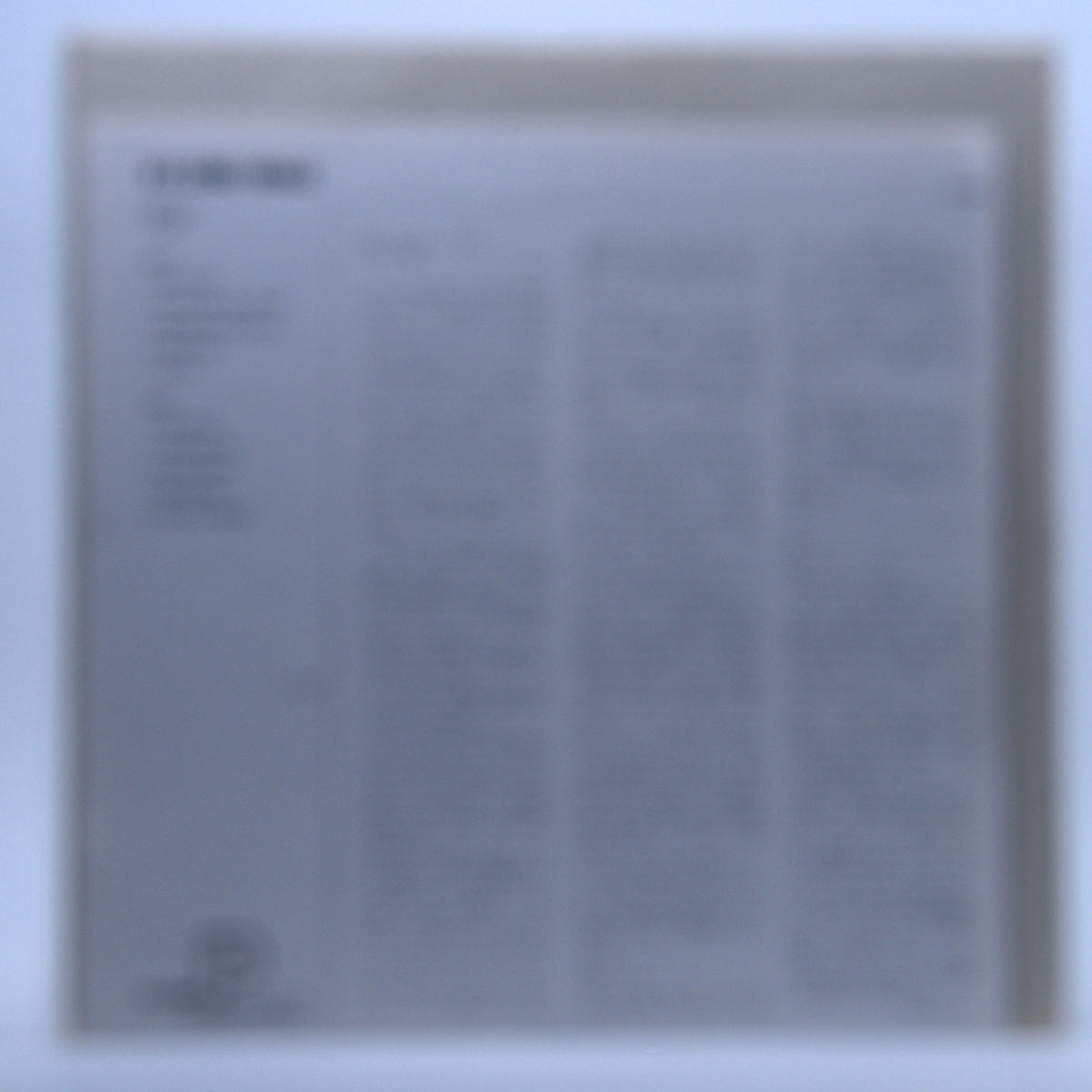Back cover