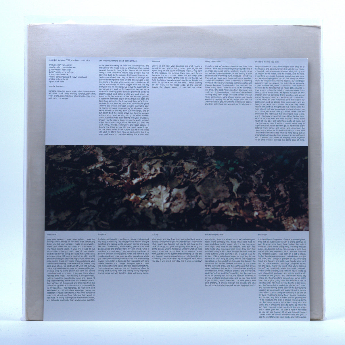 Back cover