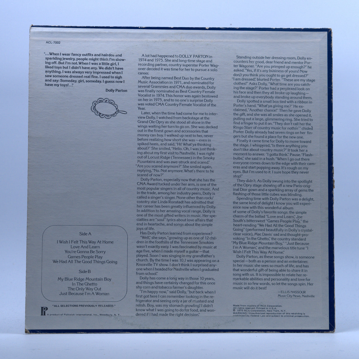 Back cover