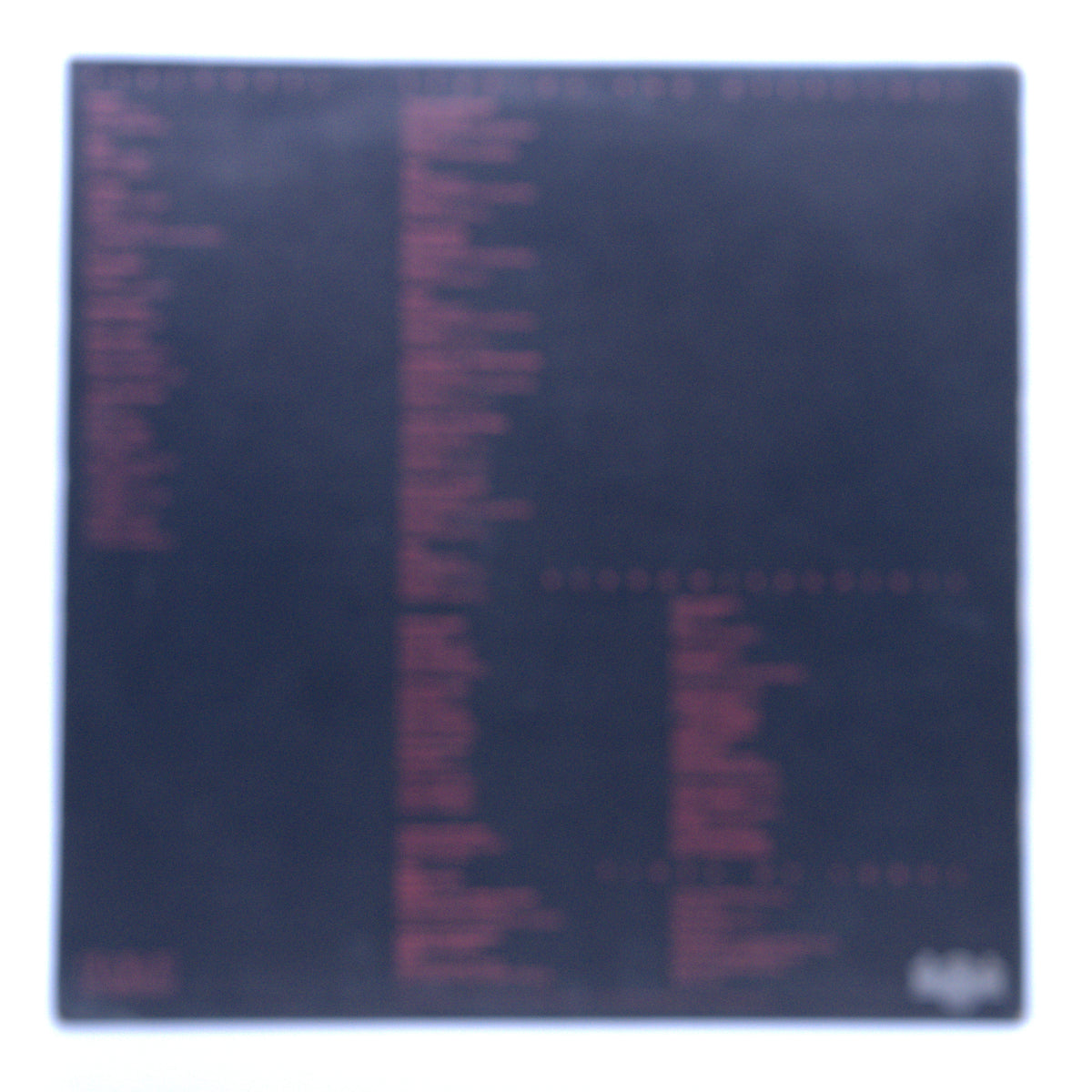 Back cover