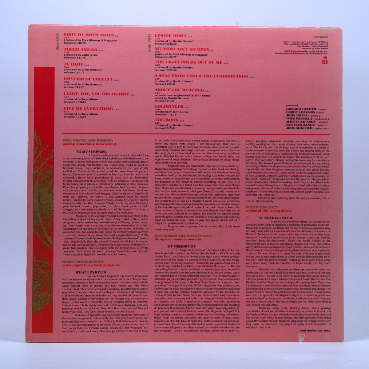 Back cover