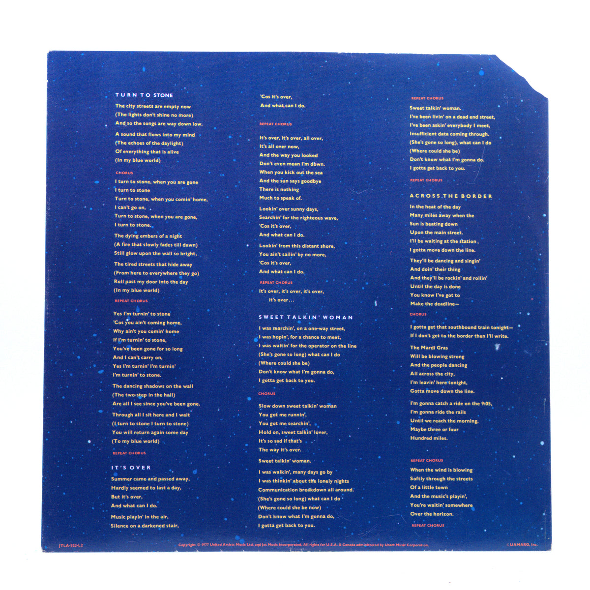 Back cover