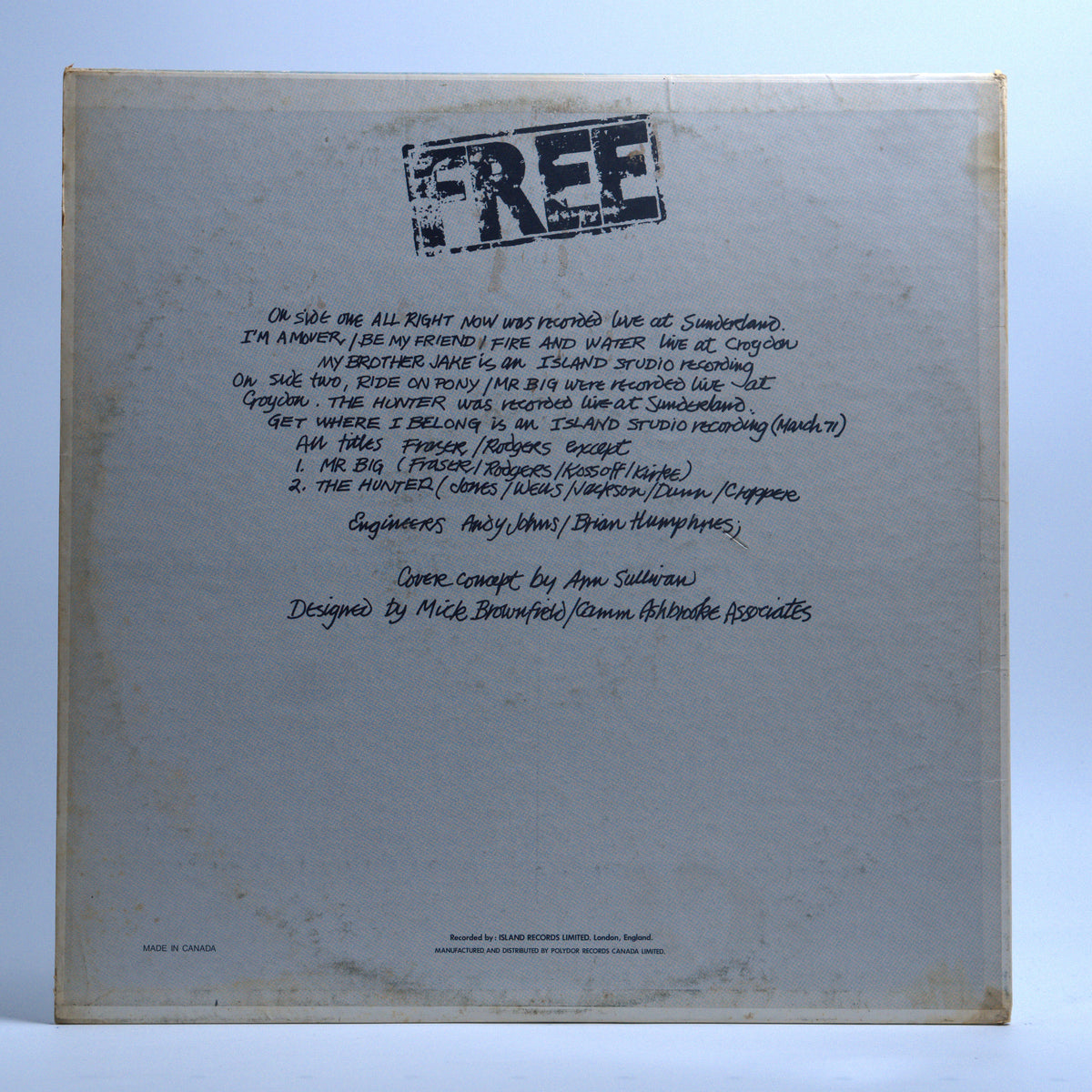 Back cover