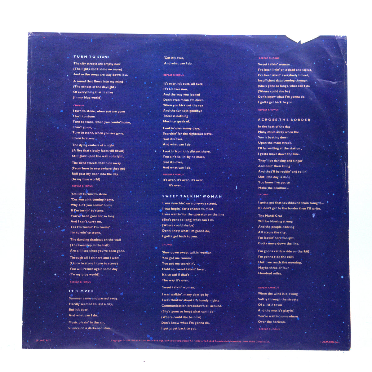 Back cover