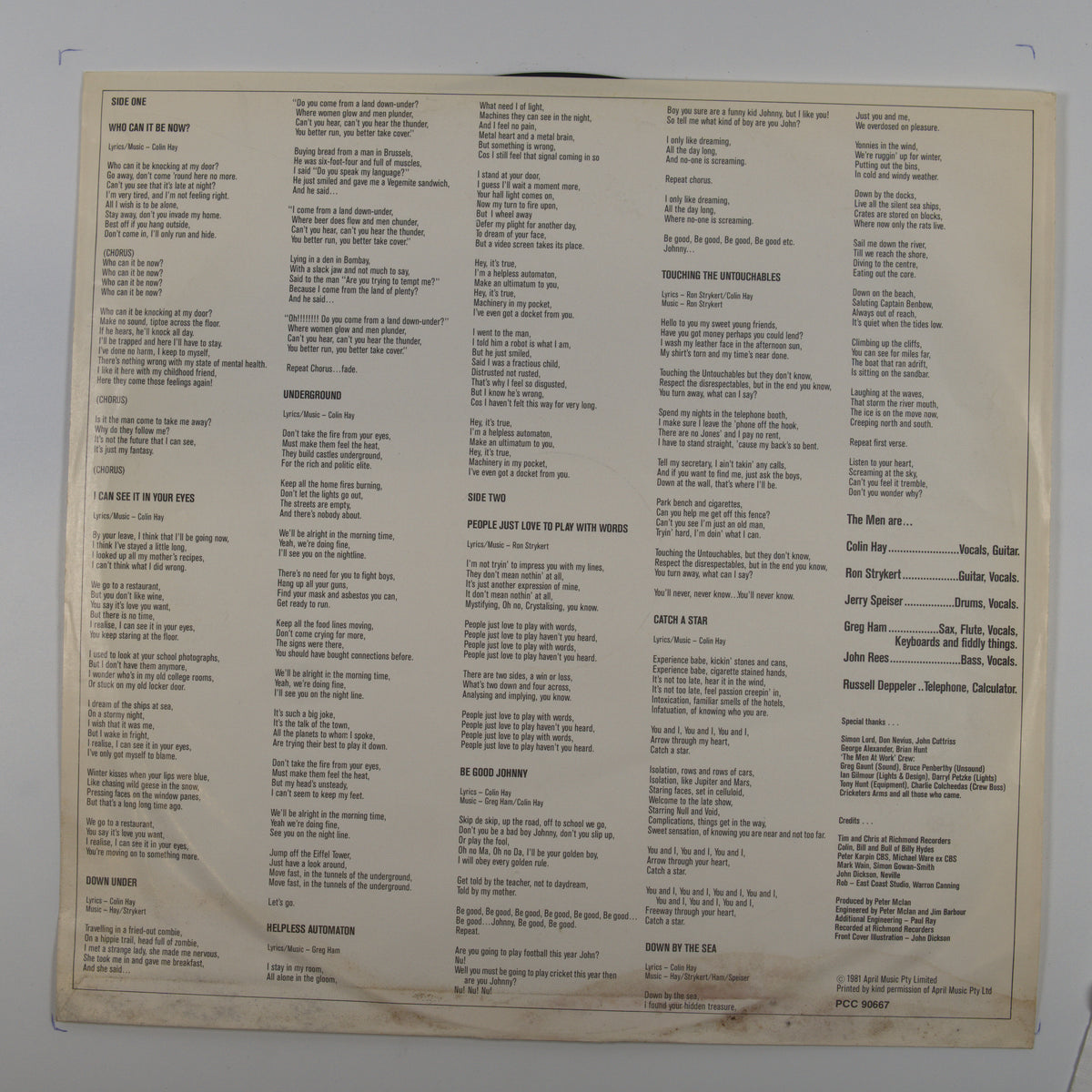 Back cover