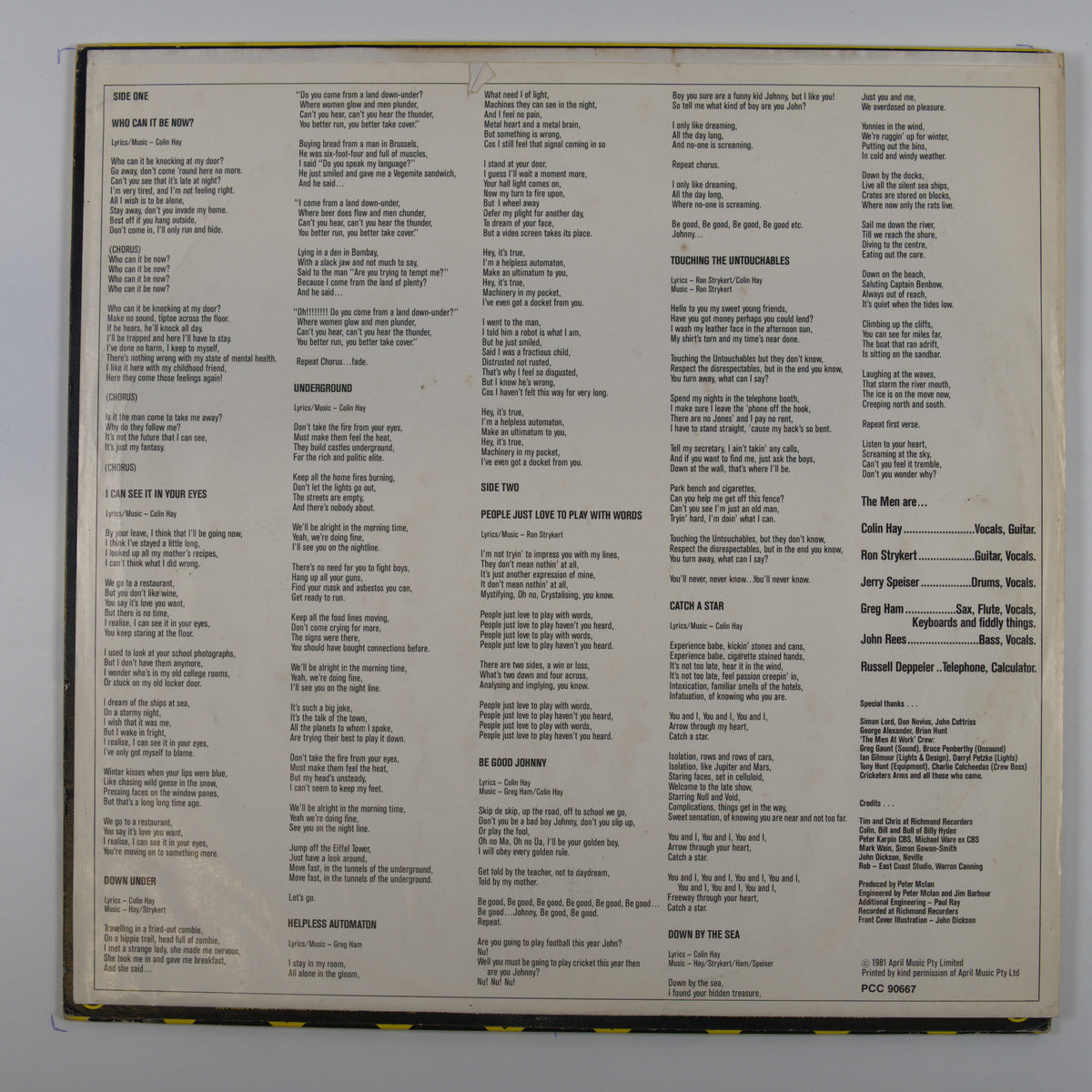Back cover
